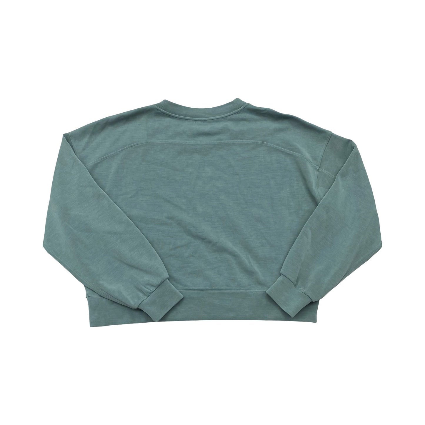 Athletic Sweatshirt Crewneck By Lululemon In Teal, Size:S