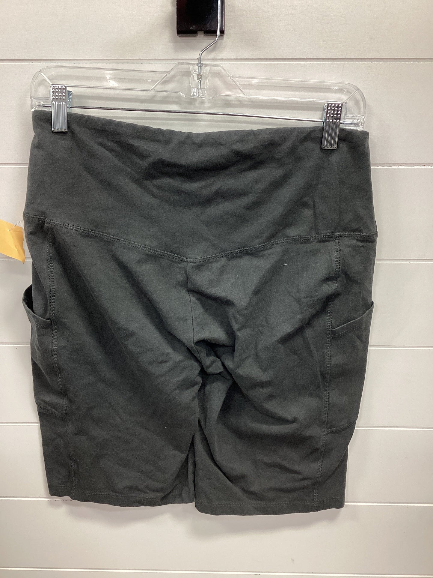 Athletic Shorts By Zenana Outfitters In Grey, Size:1X