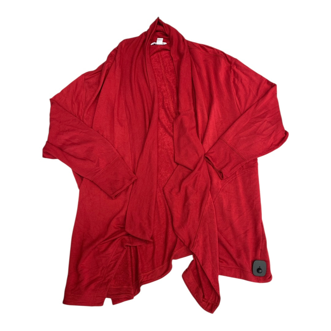 Athletic Jacket By Athleta In Red, Size:3X
