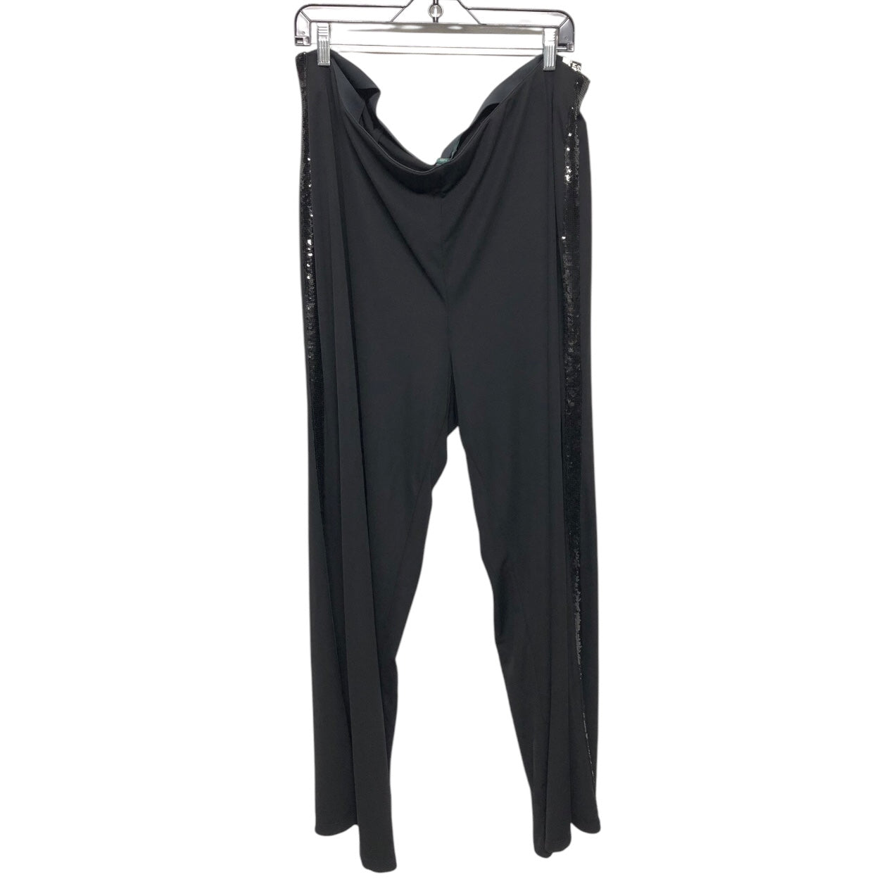 Pants Dress By Lauren By Ralph Lauren In Black, Size:3X