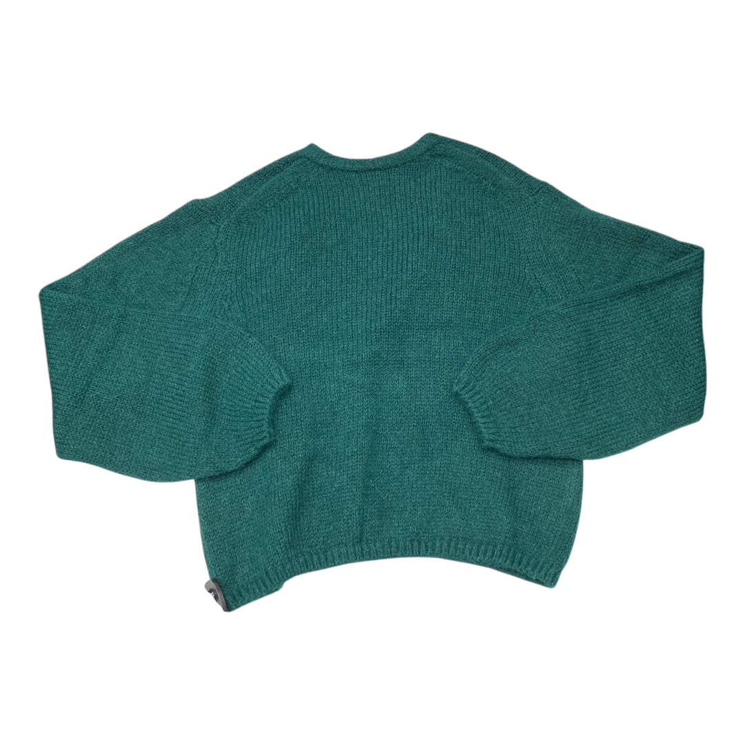 Sweater Cardigan By Banana Republic In Green, Size:S