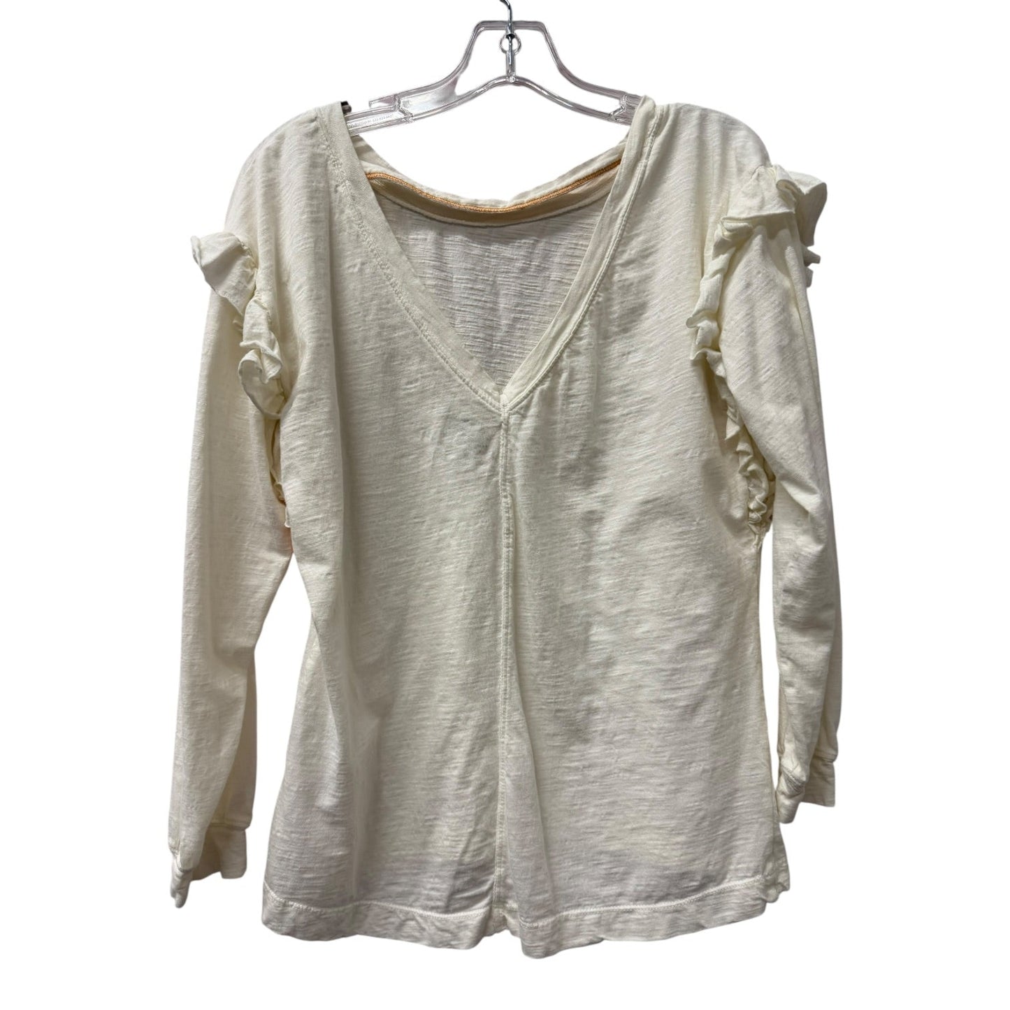 Top Ls By Pilcro In Cream, Size:Xs