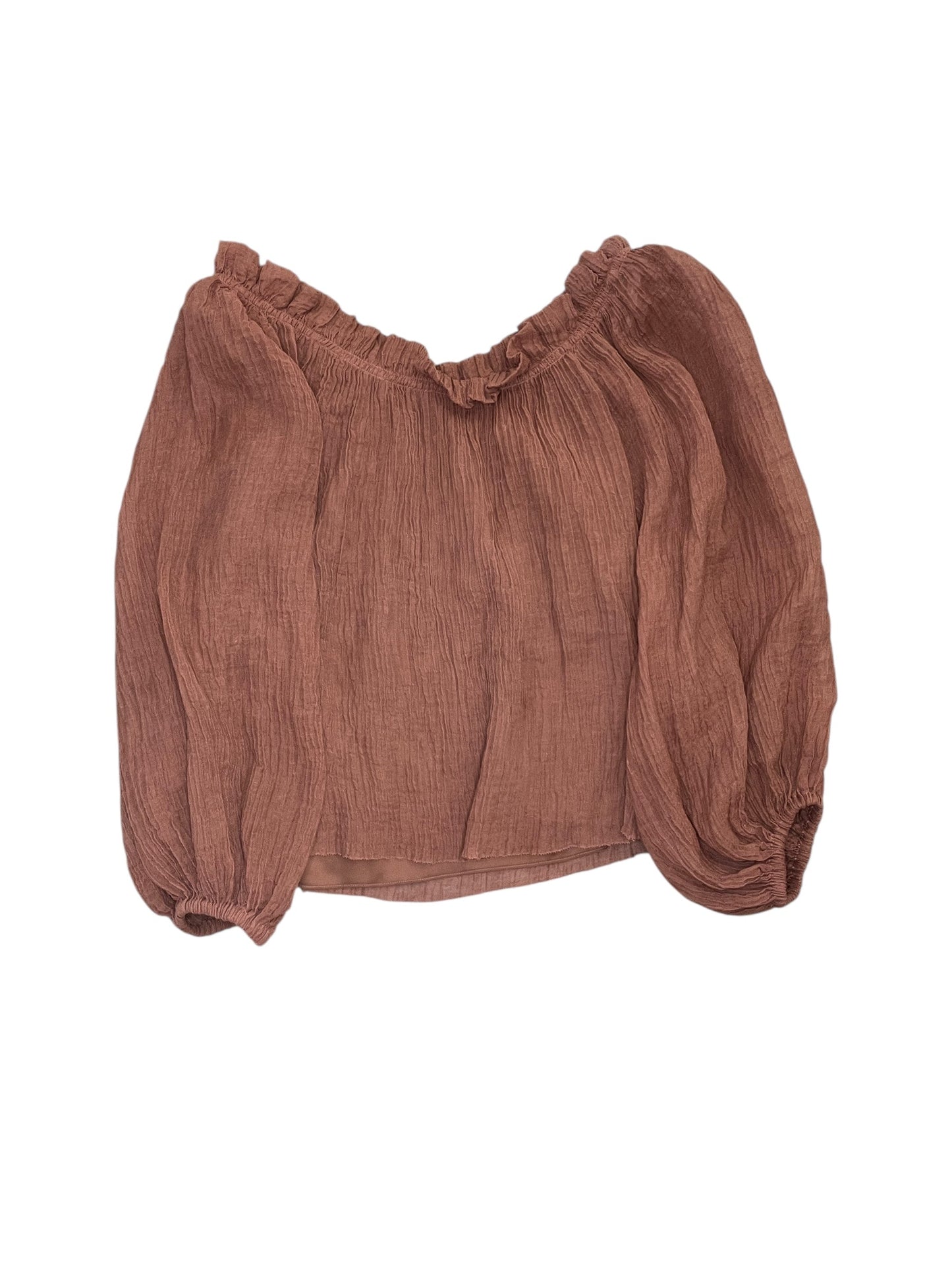 Blouse Designer By Tory Burch In Pink, Size:S