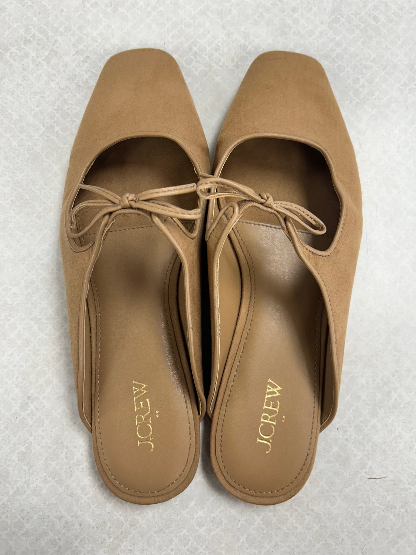 Shoes Flats By J. Crew In Tan, Size:10