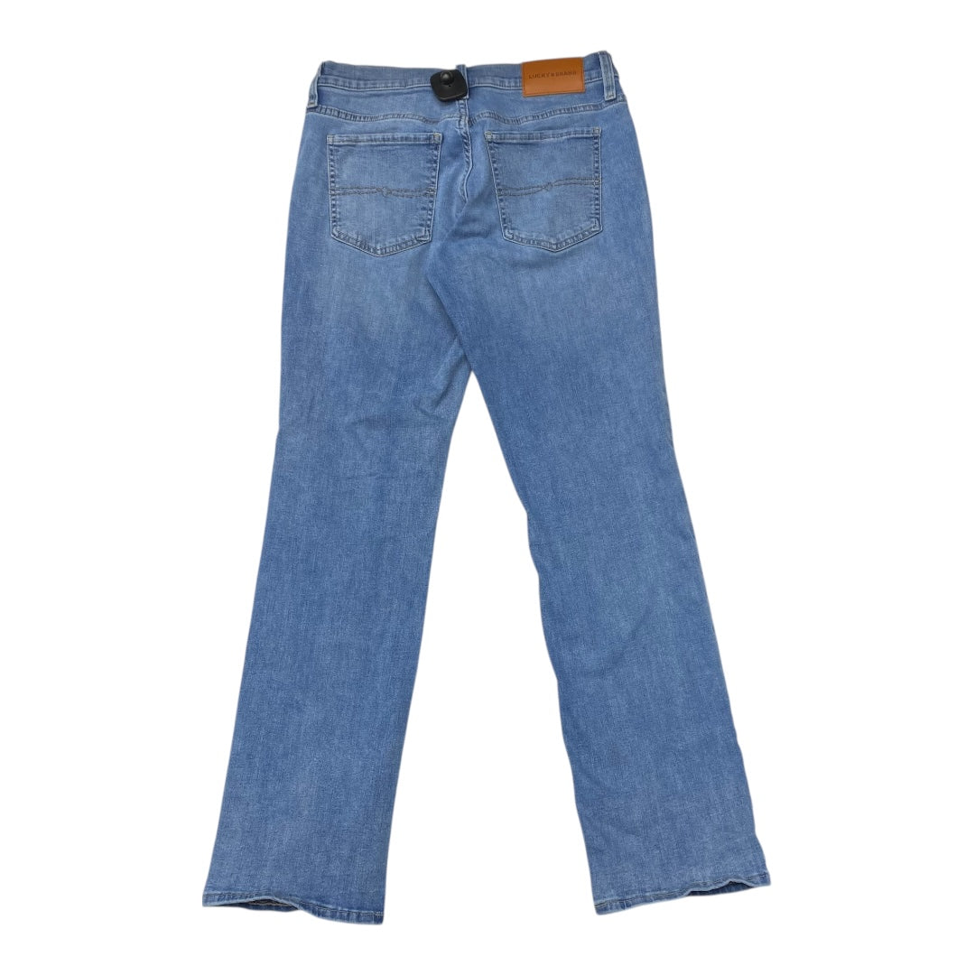 Jeans Straight By Lucky Brand In Blue, Size:6