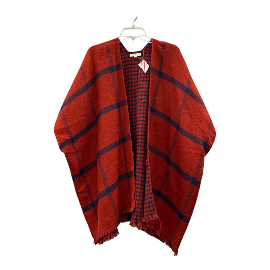 Shawl By Loft In Red, Size:M