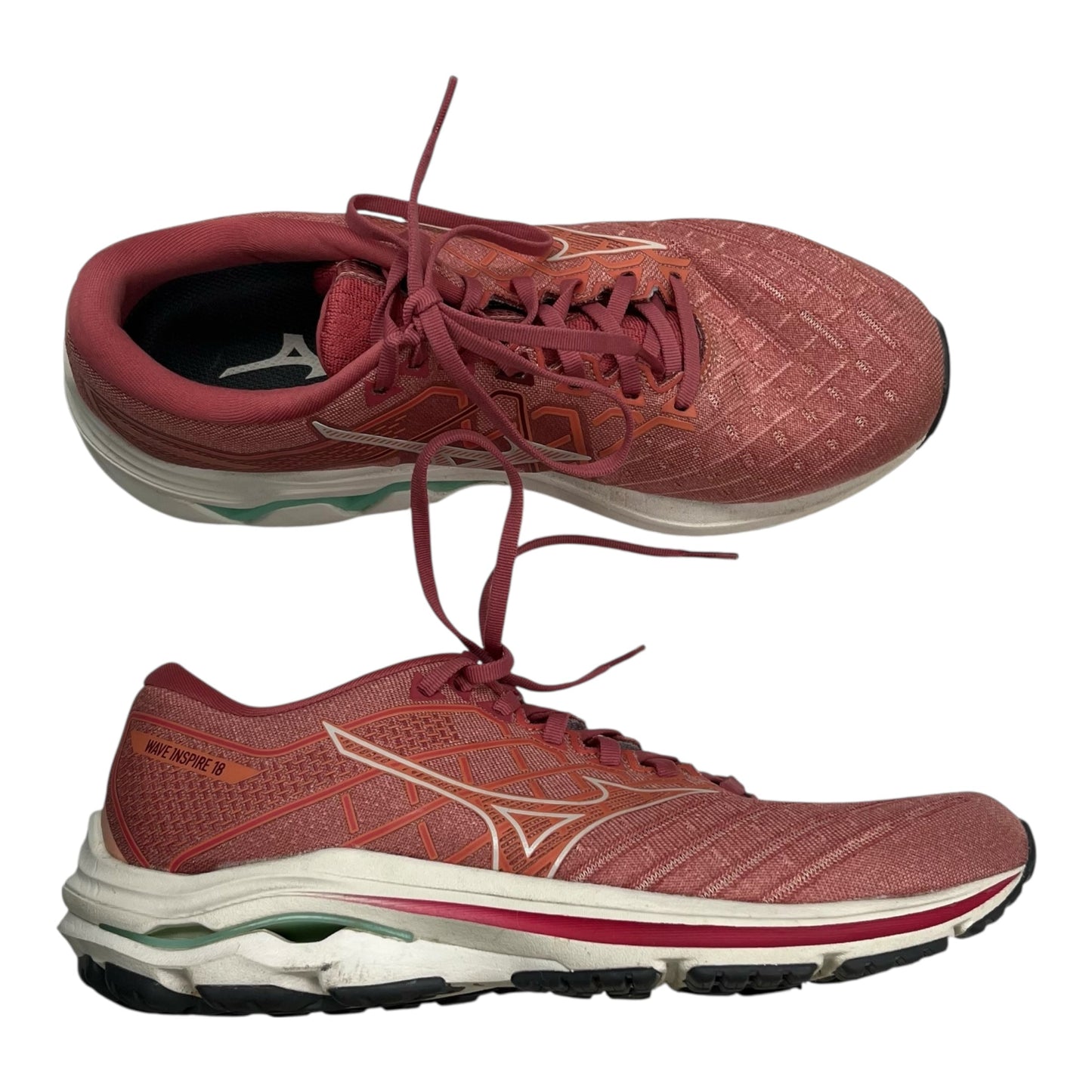 Shoes Athletic By Mizuno In Pink, Size:10.5