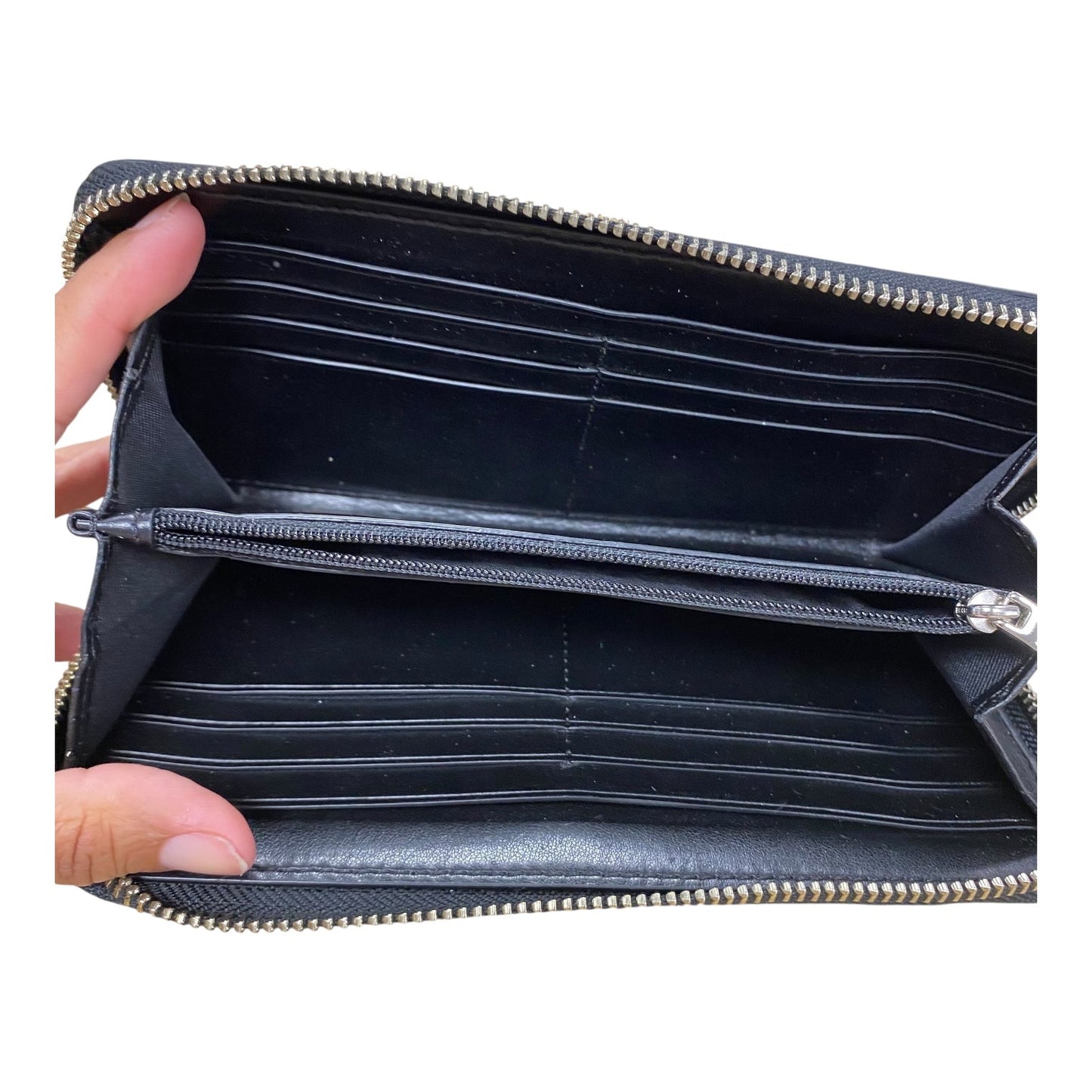 Wallet Designer By Coach In Purple, Size:Large