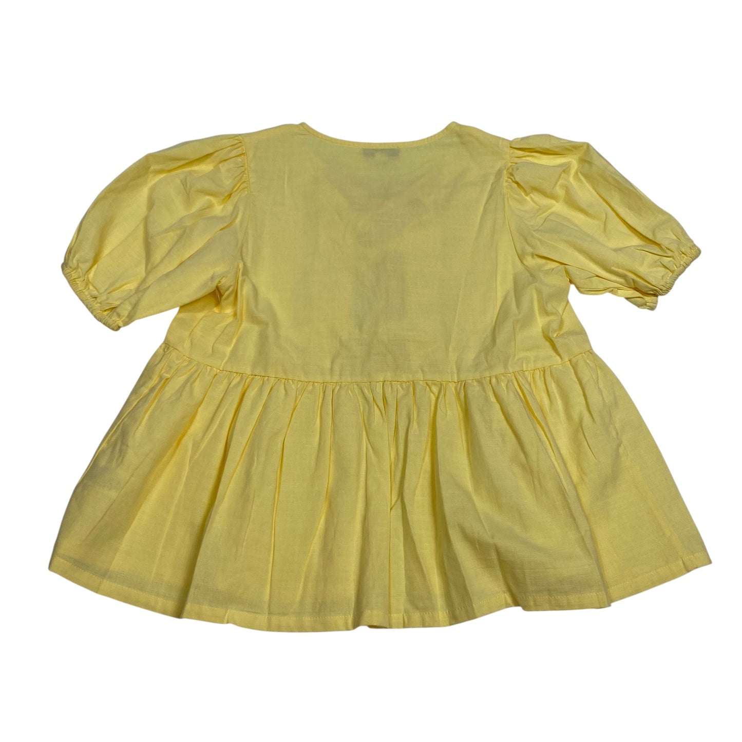 Top Ss By She + Sky In Yellow, Size:S