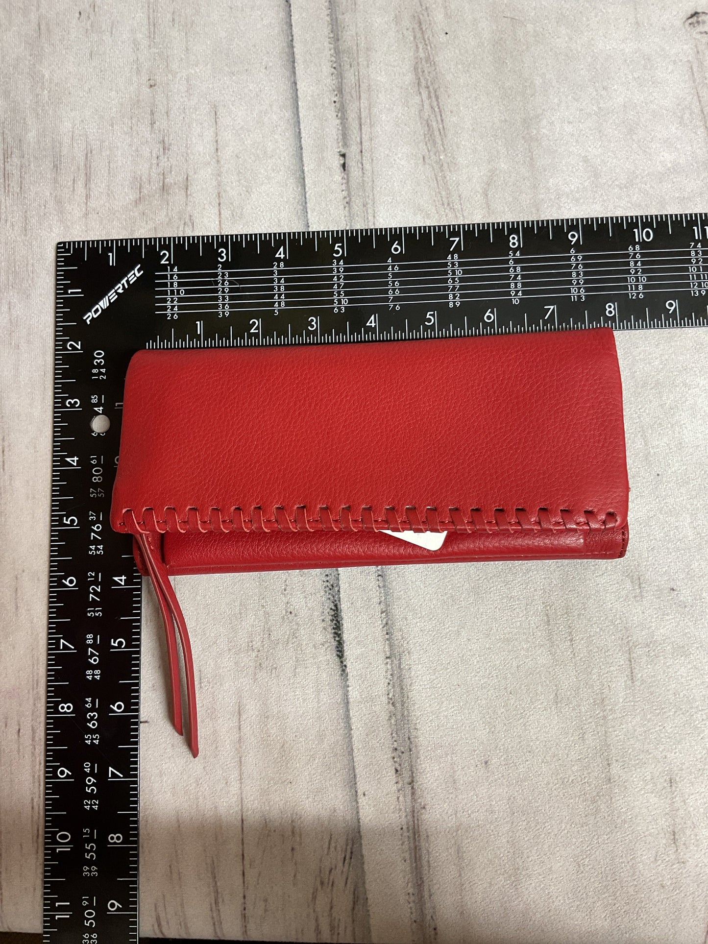 Wallet Leather By Hobo Intl In Red, Size:Large