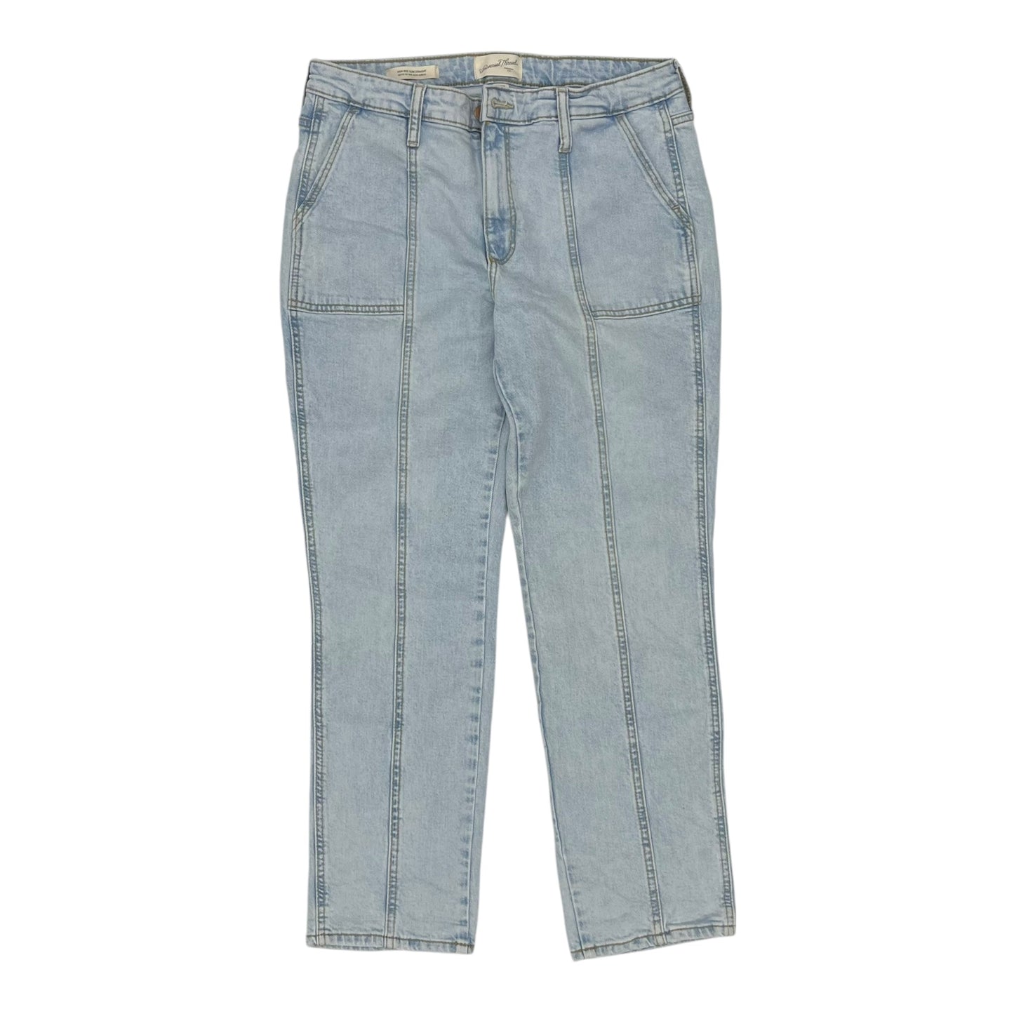 Jeans Straight By Universal Thread In Blue Denim, Size:10