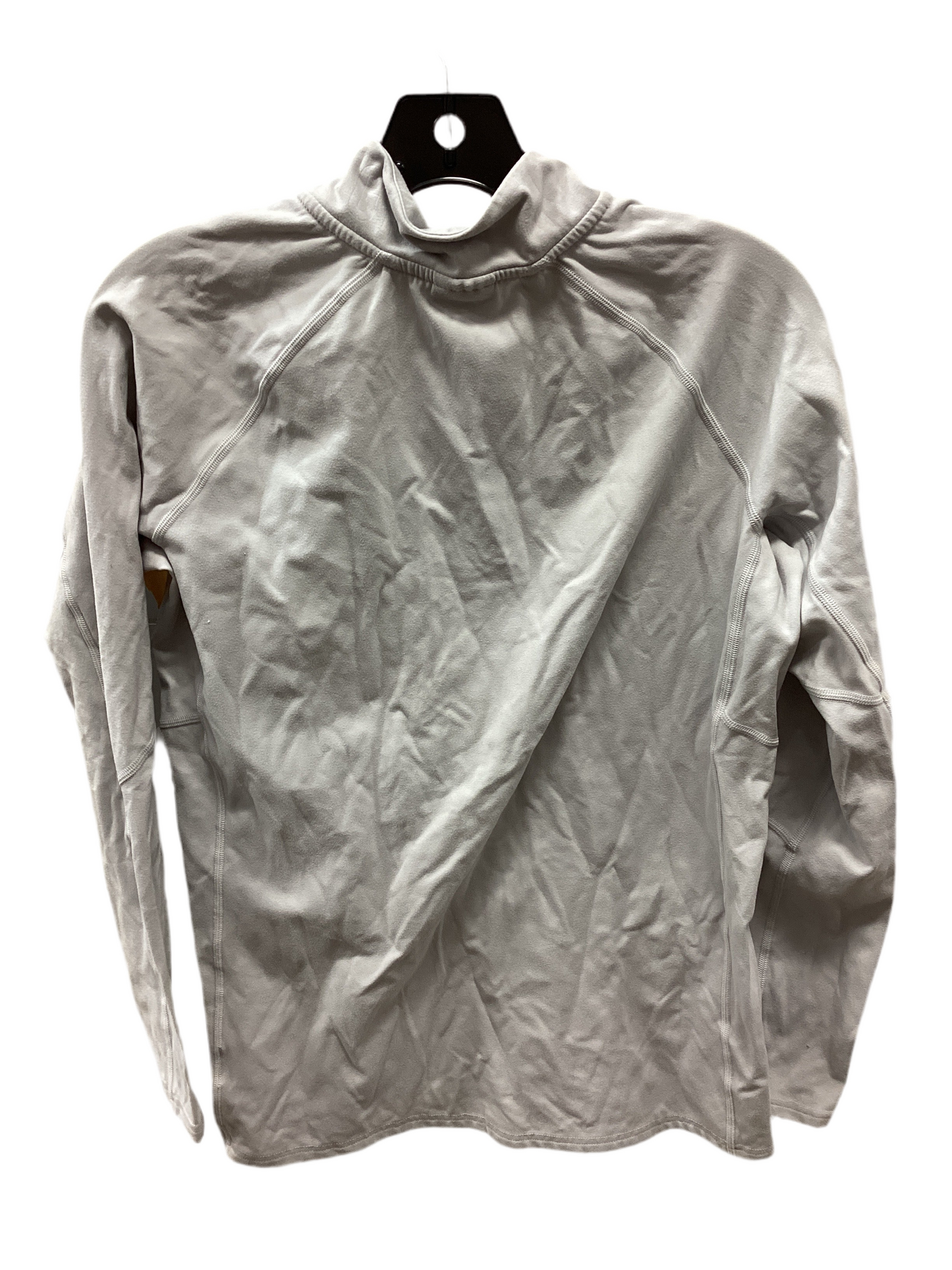 Athletic Top Ls Collar By Gym Shark In Grey, Size:S