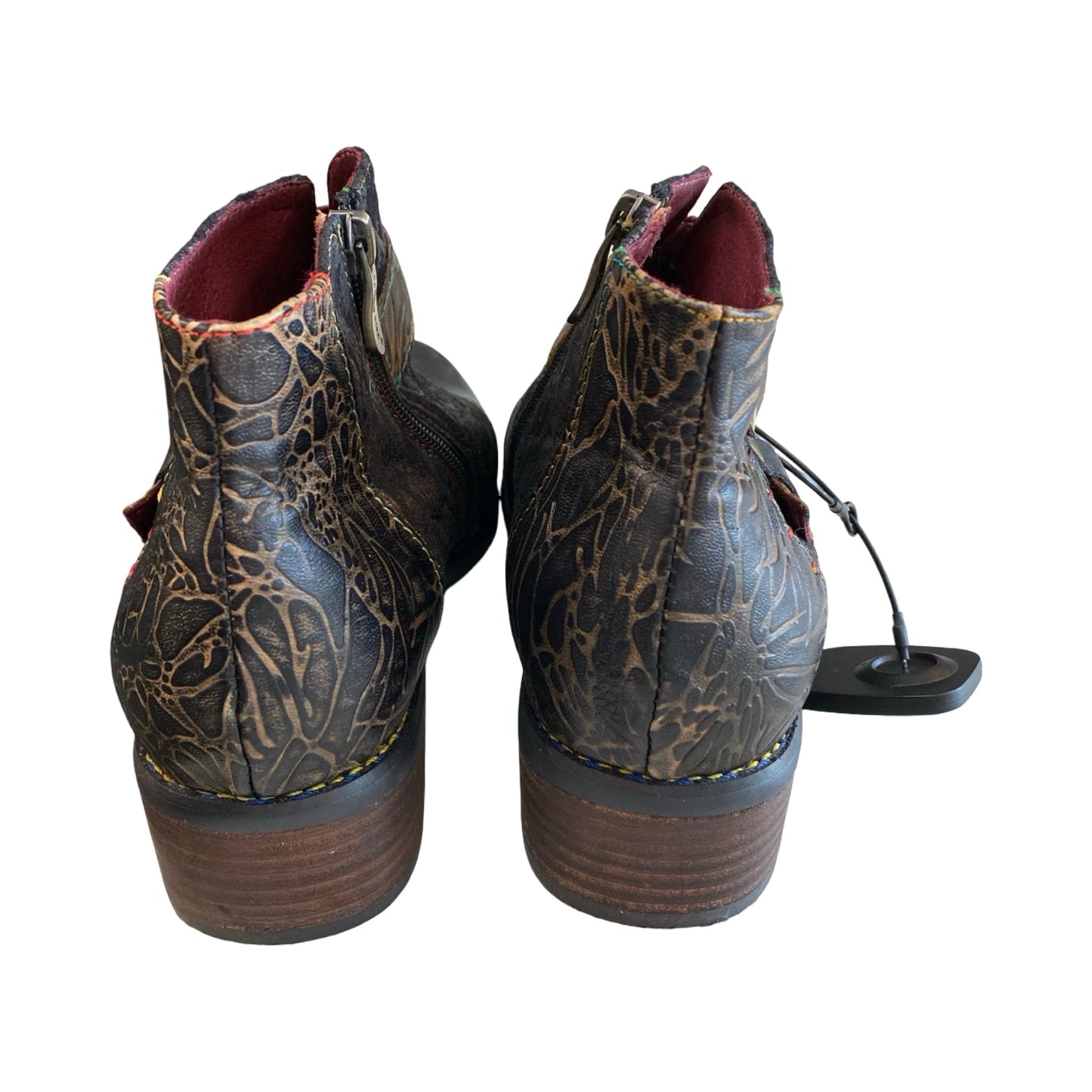 Boots Ankle Heels By Spring Step In Multi, Size:9.5
