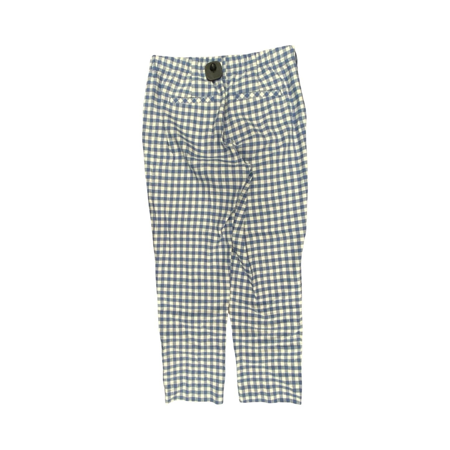 Pants Linen By J. Jill In Blue & White, Size:Xs