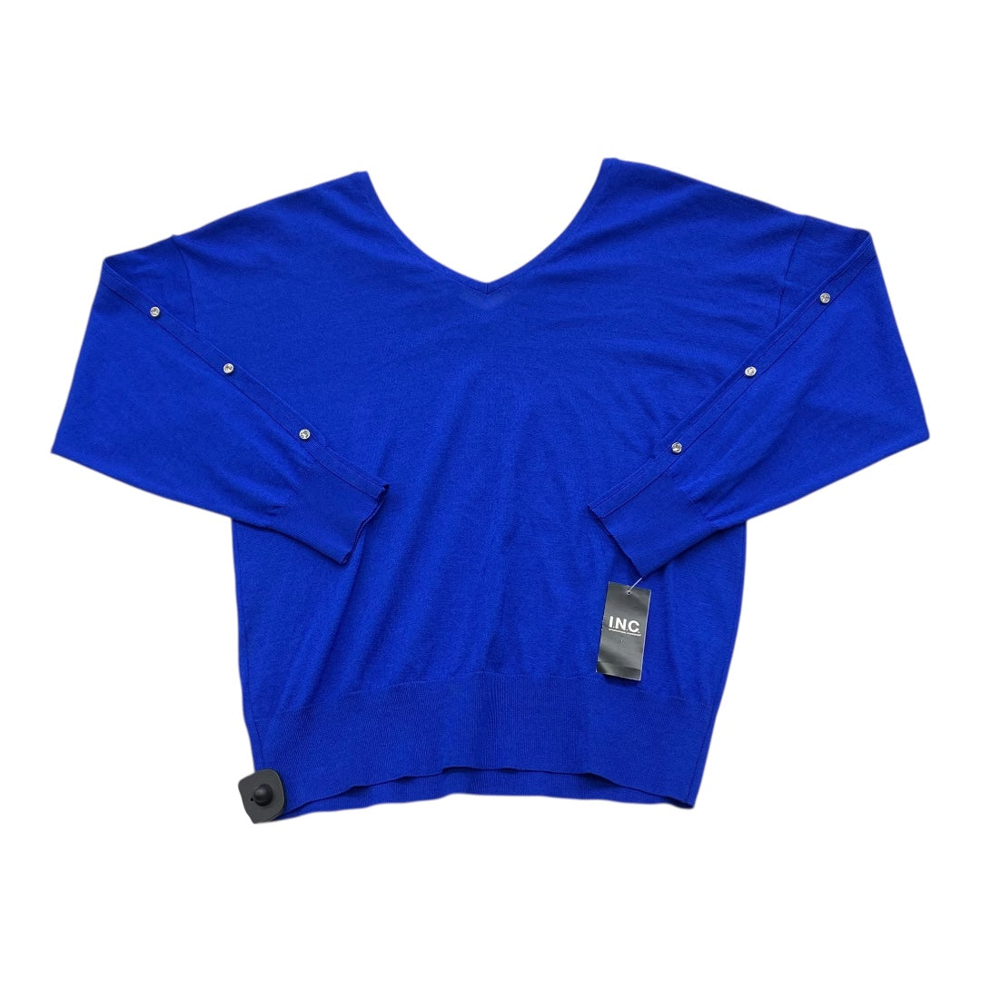 Sweater By Inc In Blue, Size:L