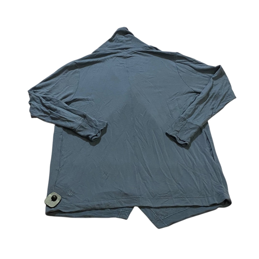 Athletic Jacket By Athleta In Blue, Size:S