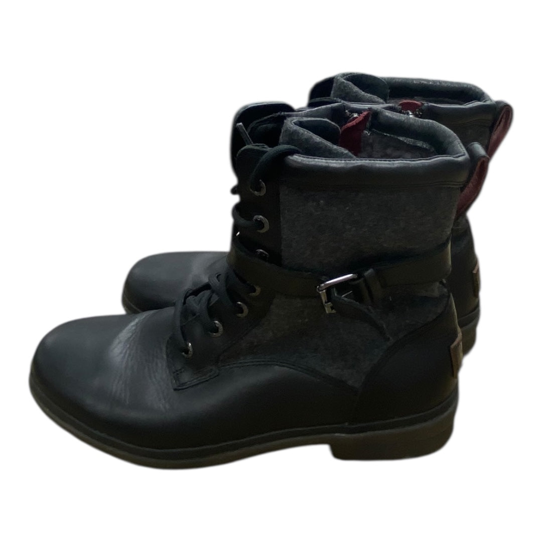 Boots Designer By Ugg In Black & Grey, Size:9