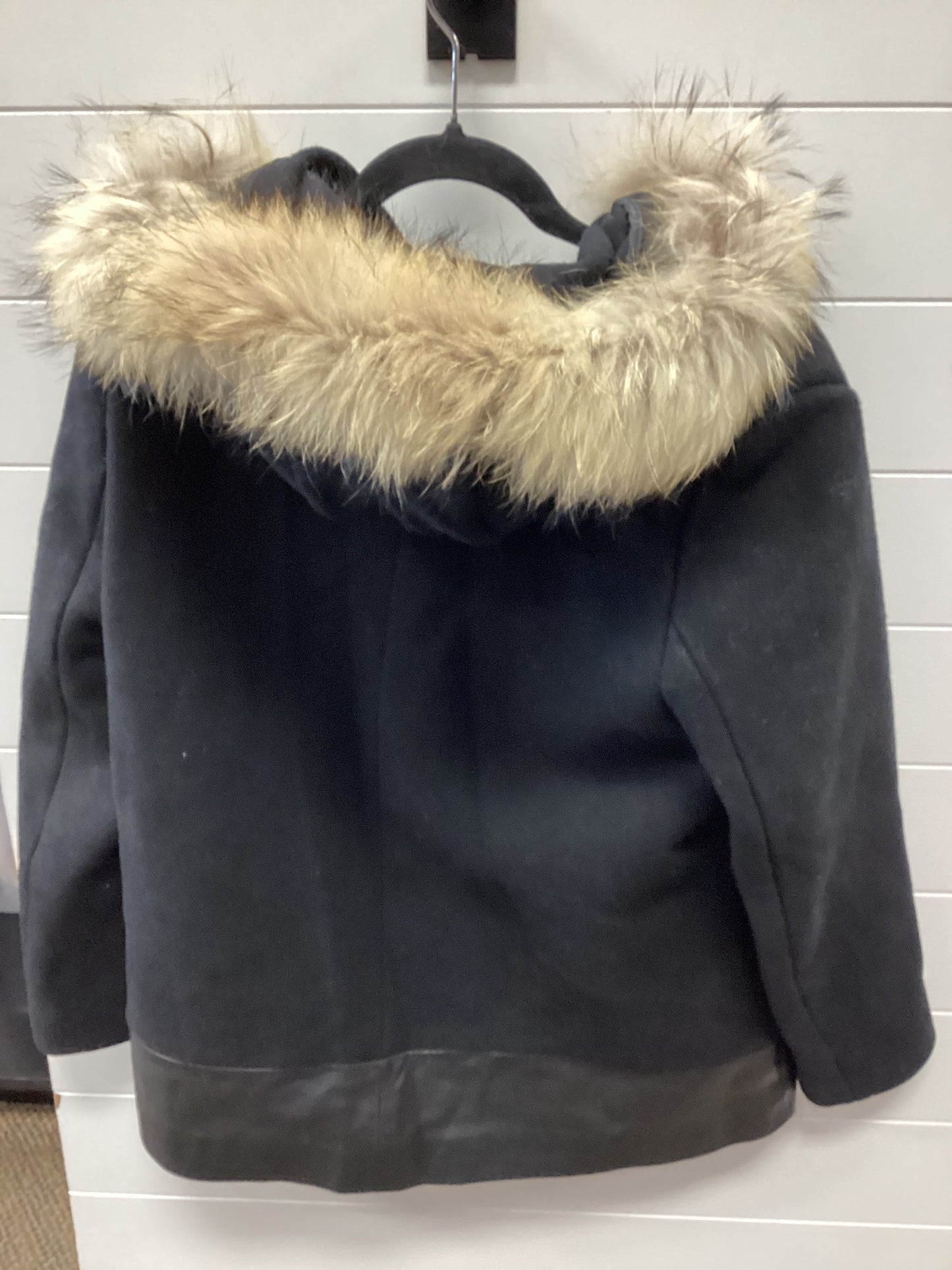 Coat Designer By Sandro In Black, Size:S