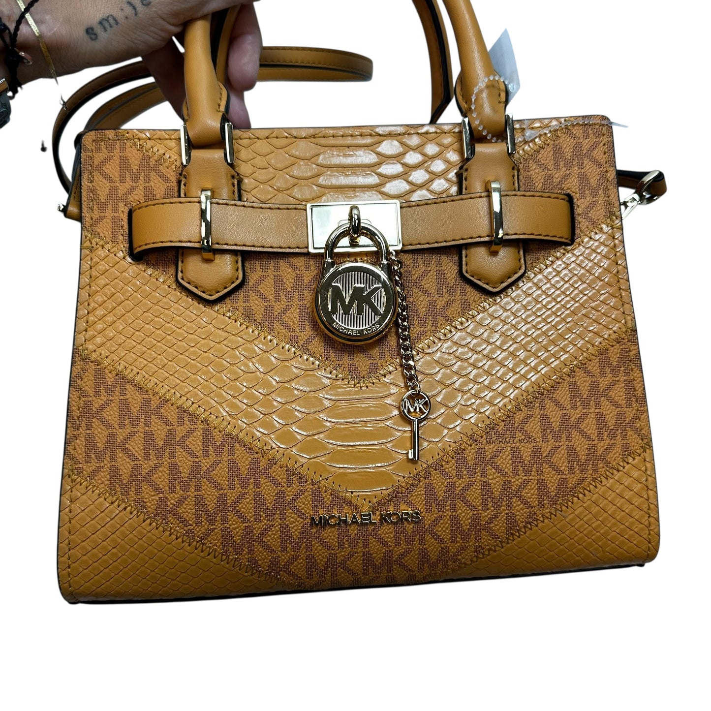 Crossbody Designer By Michael Kors, Size: Small