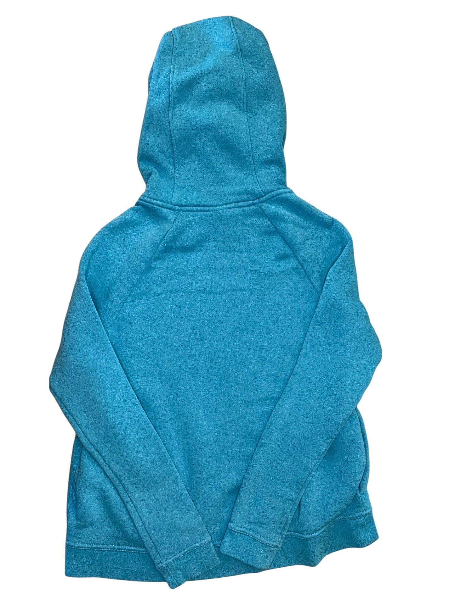 Athletic Sweatshirt Hoodie By Nike Apparel In Blue, Size:S