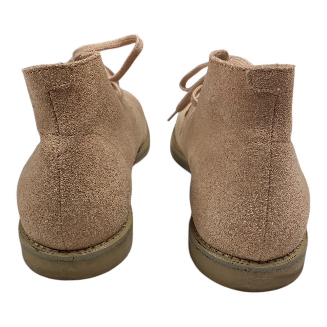 Boots Ankle Heels By J. Crew In Plaid Pattern, Size:9.5