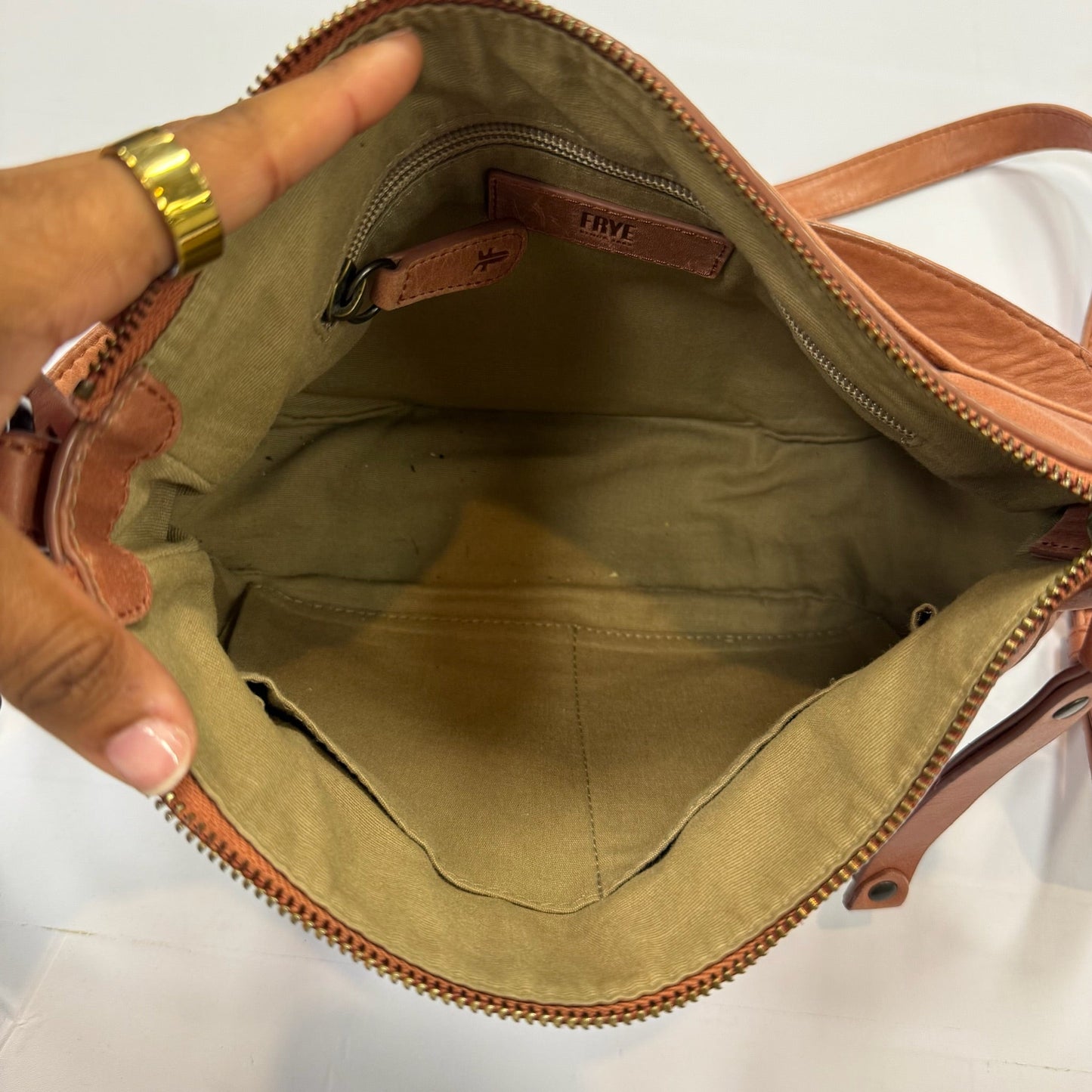 Crossbody Designer By Frye, Size: Medium