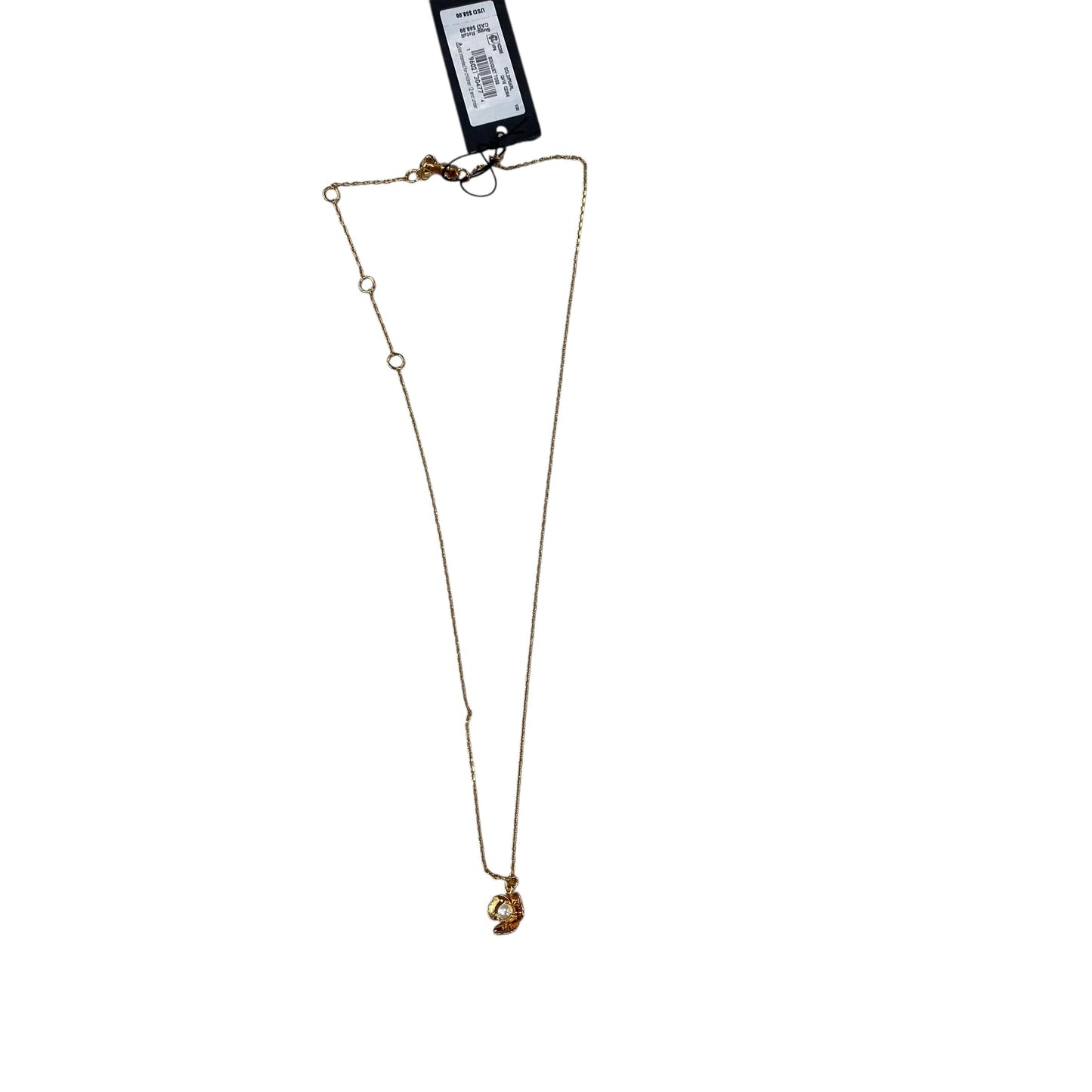 Necklace Designer By Kate Spade In Gold