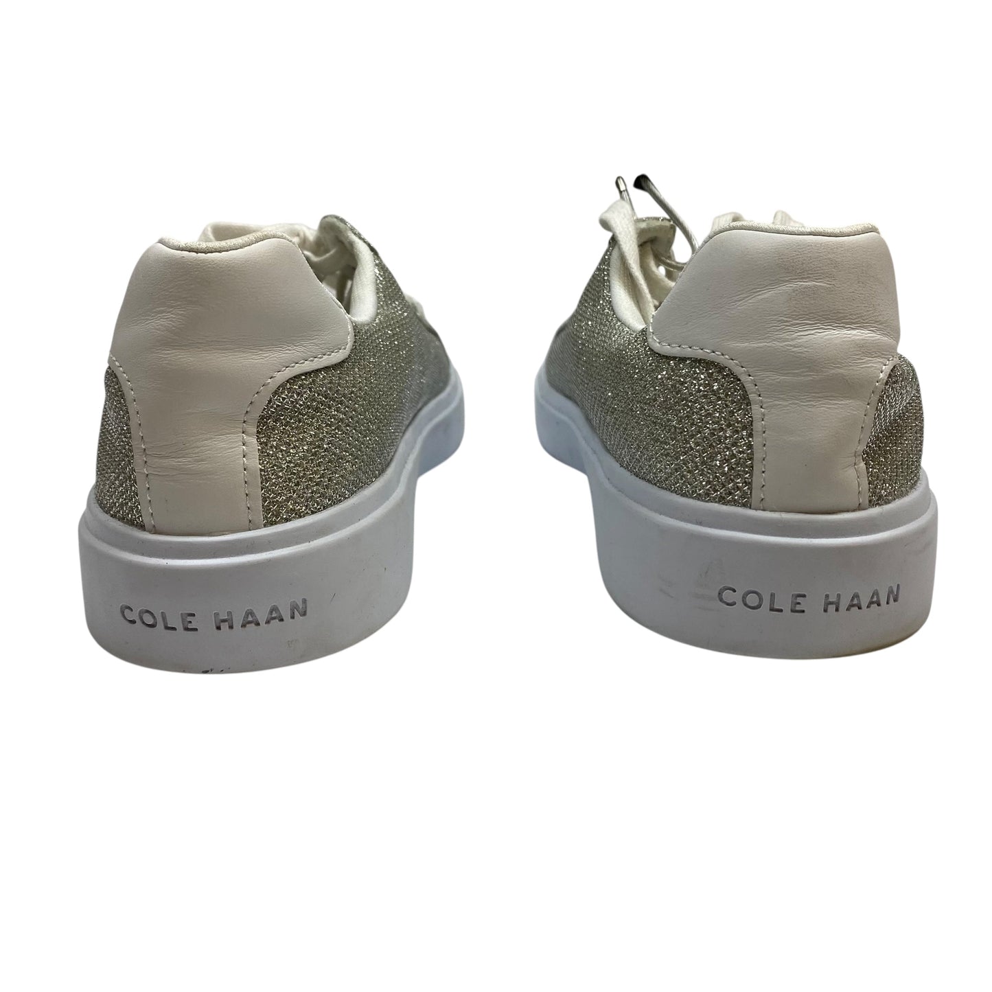 Shoes Designer By Cole-Haan In Silver, Size:8