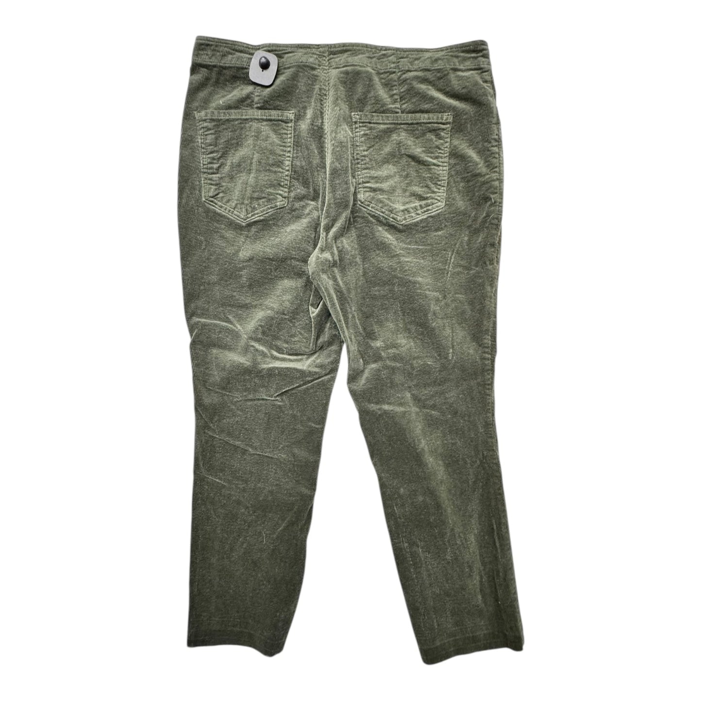 Pants Corduroy By Kut In Green, Size:18