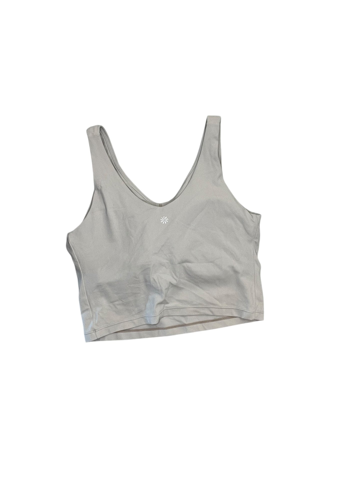 Athletic Bra By Athleta In Grey, Size:M