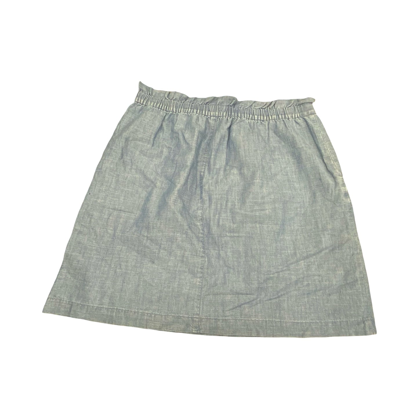 Skirt Mini & Short By J. Crew In Blue Denim, Size:10