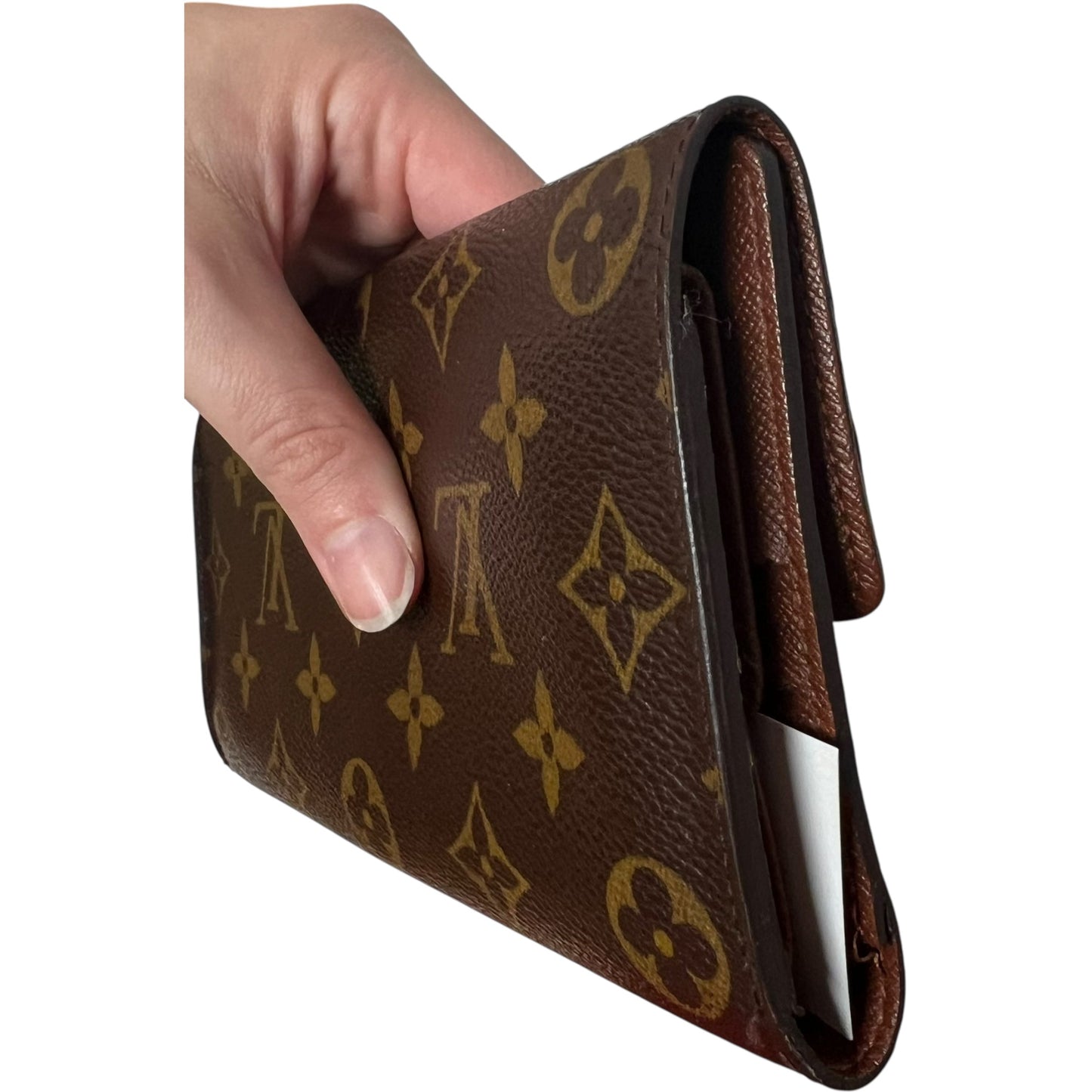 Wallet Luxury Designer By Louis Vuitton, Size: Medium