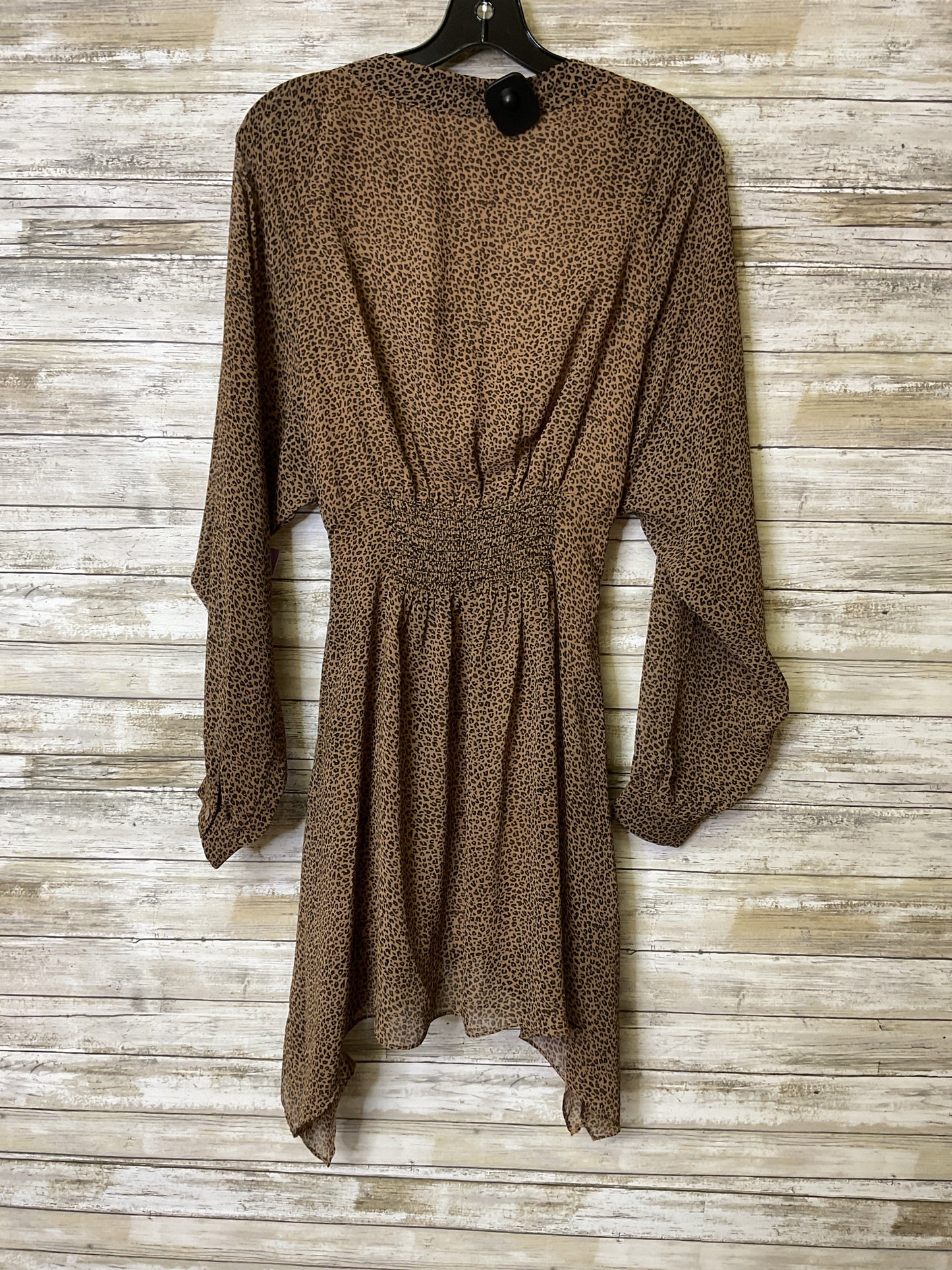 Dress Casual Short By Vestique In Animal Print, Size:S