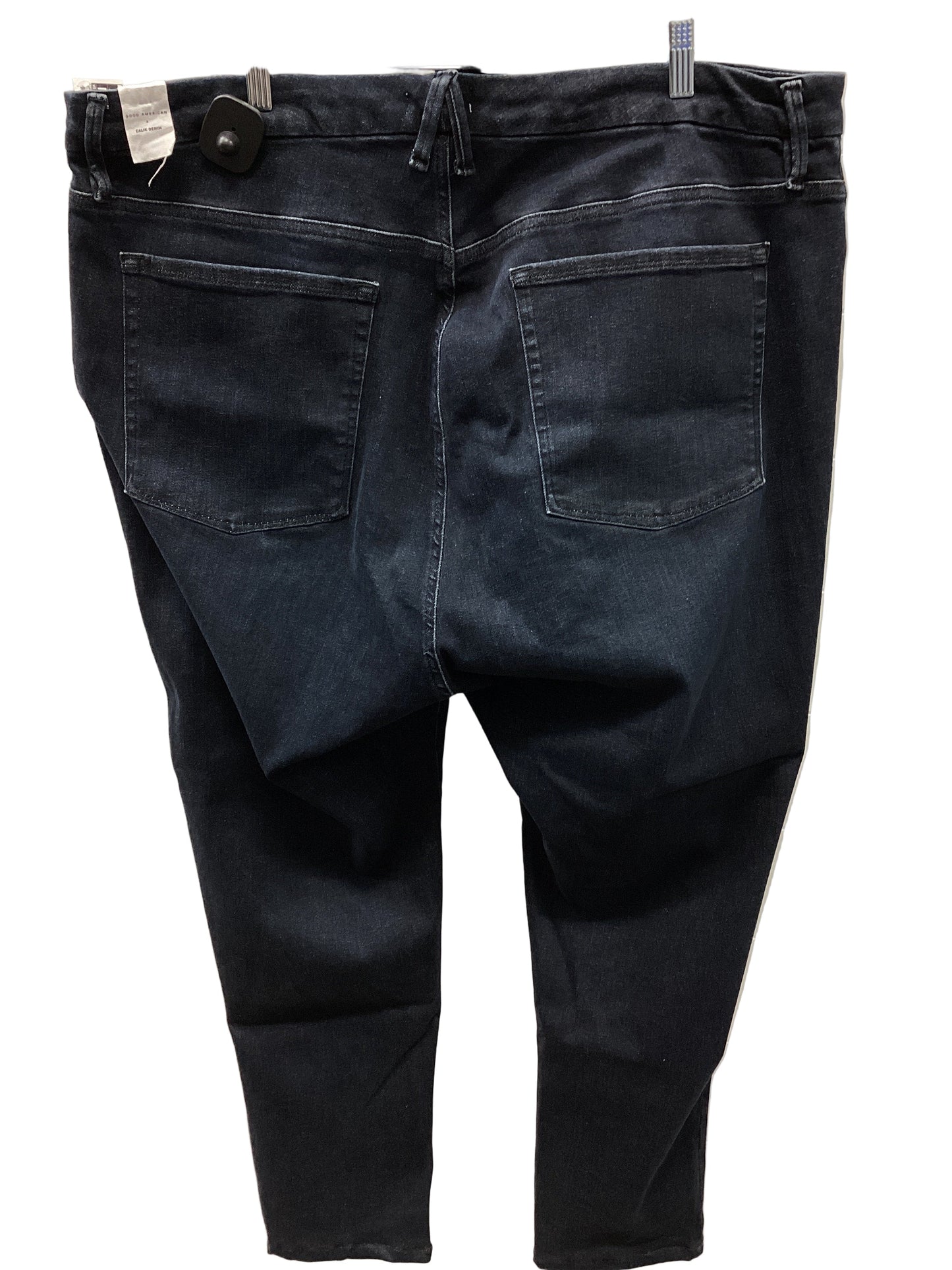 Jeans Skinny By Good American In Blue Denim, Size:3X