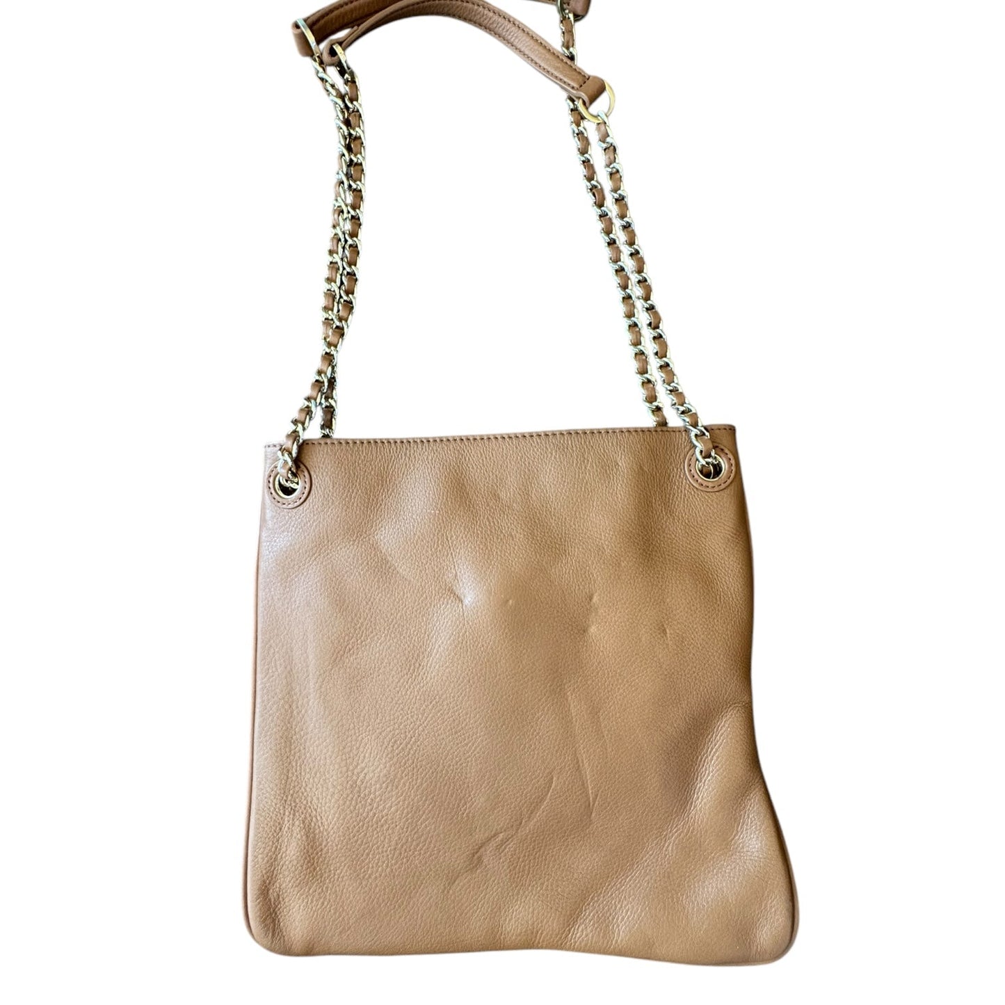 Handbag Designer By Tory Burch In Brown, Size:Medium