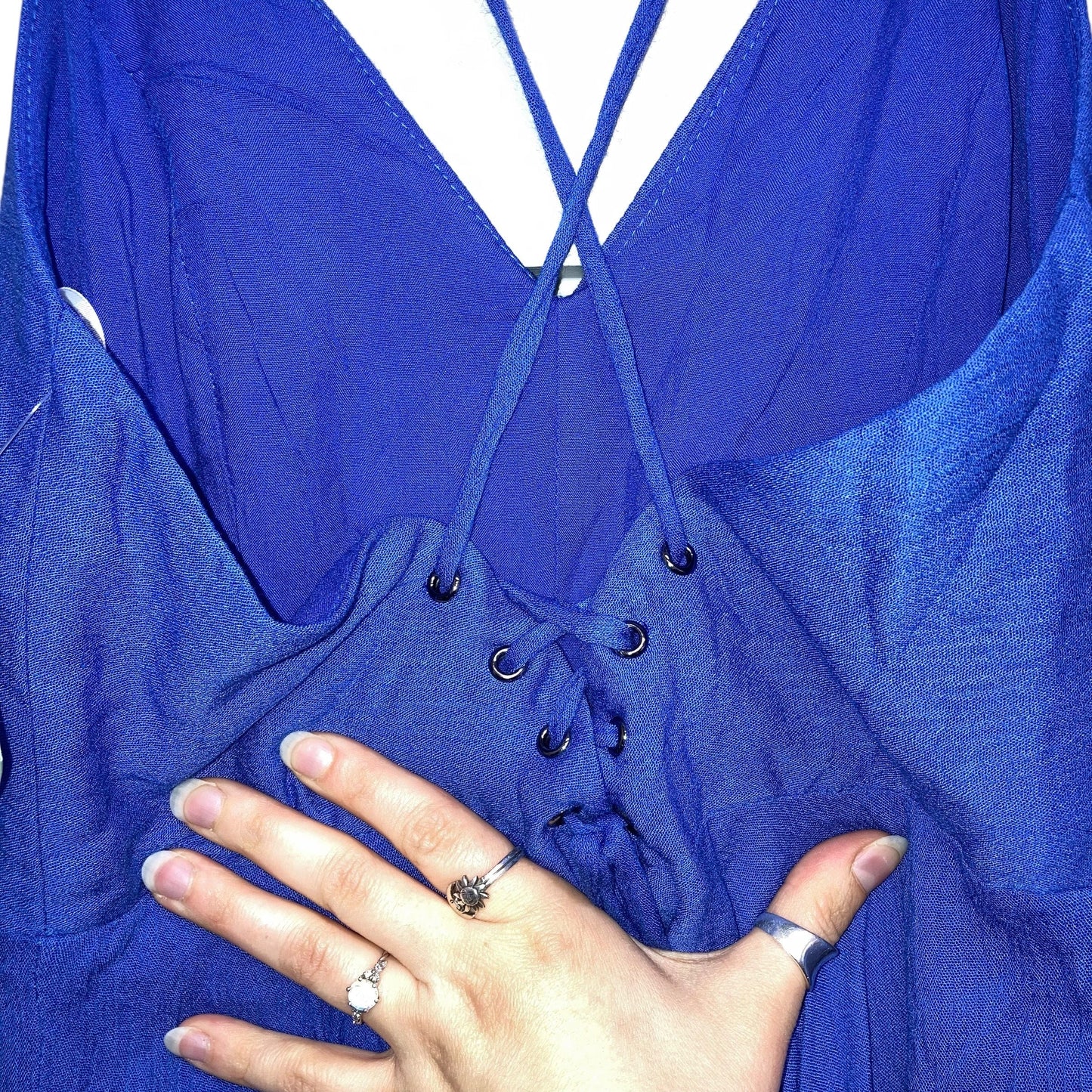 Dress Casual Short By Lulus In Blue, Size:S