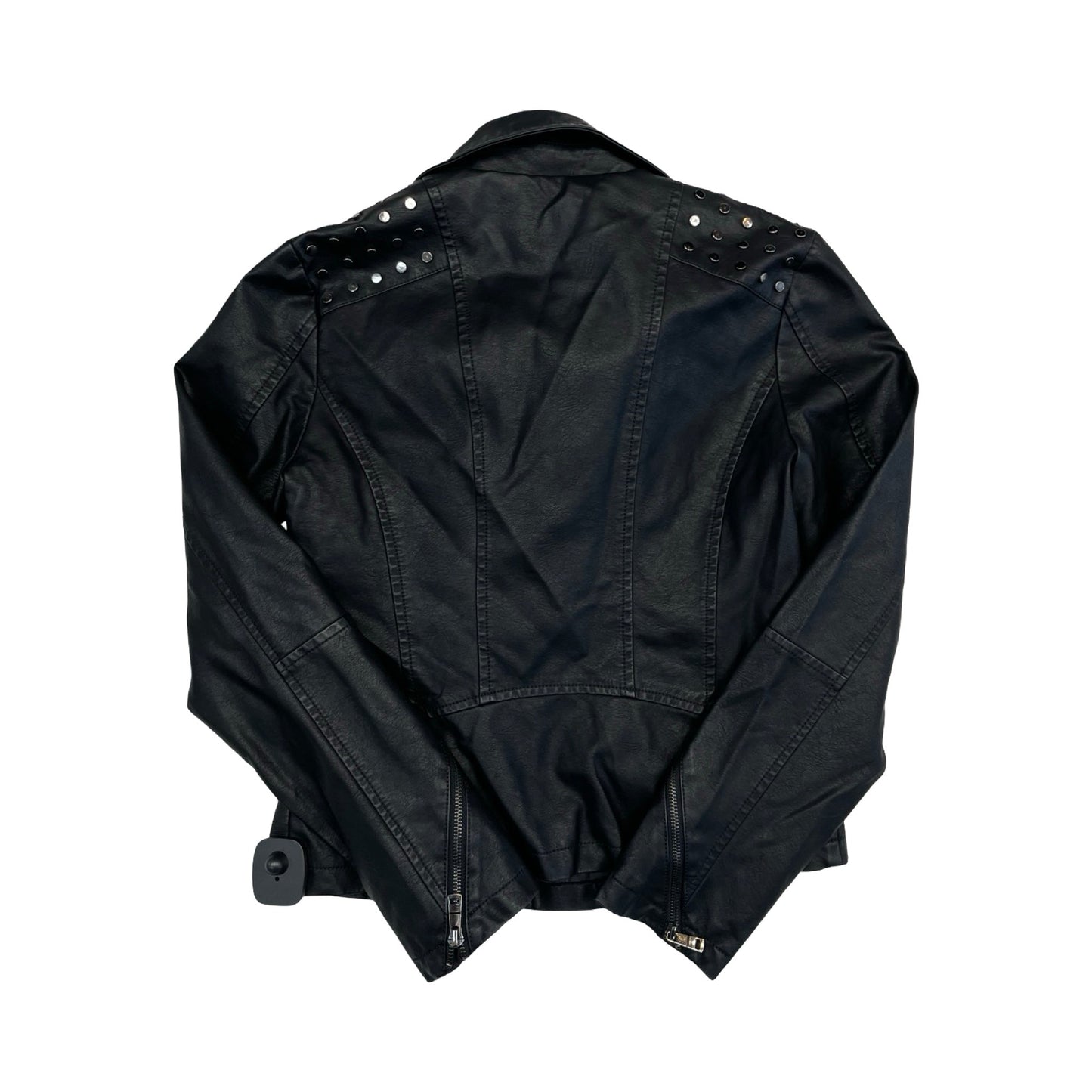 Jacket Moto By B. COATURE In Black, Size:S