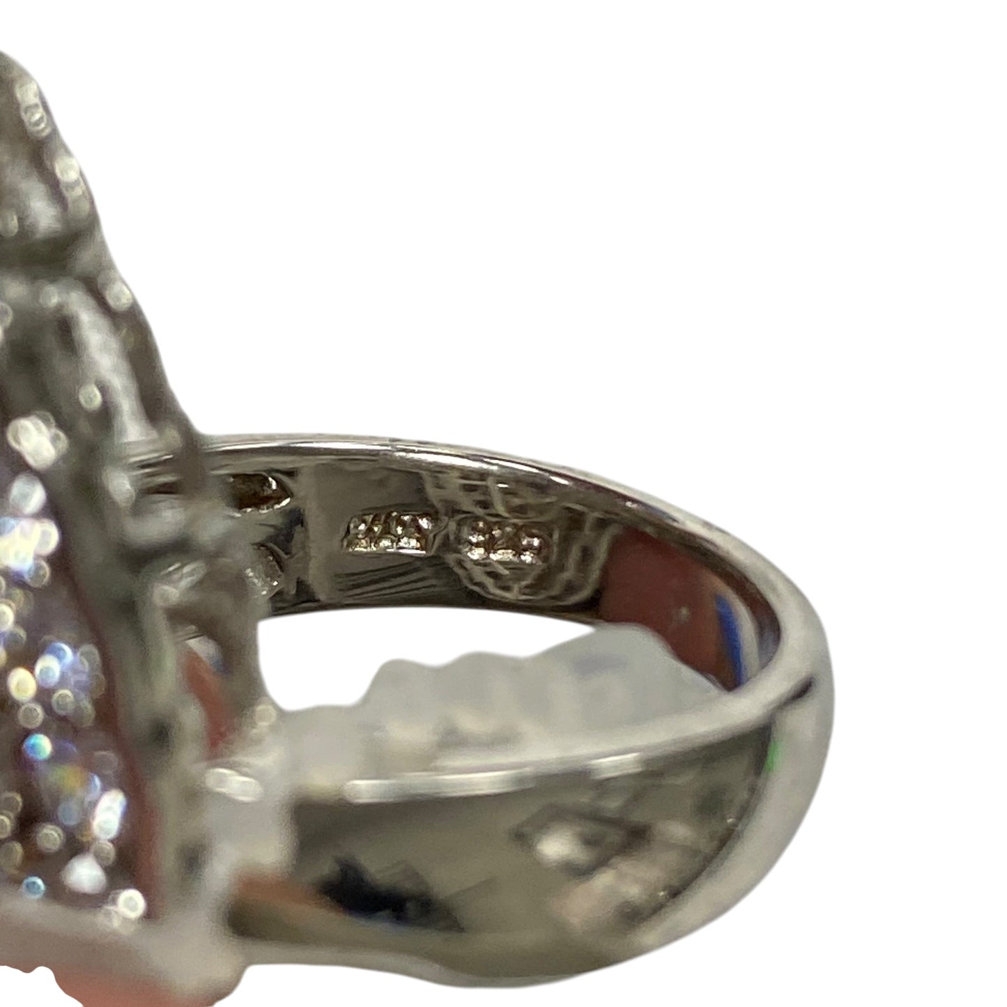 Ring Sterling Silver In Silver size 7