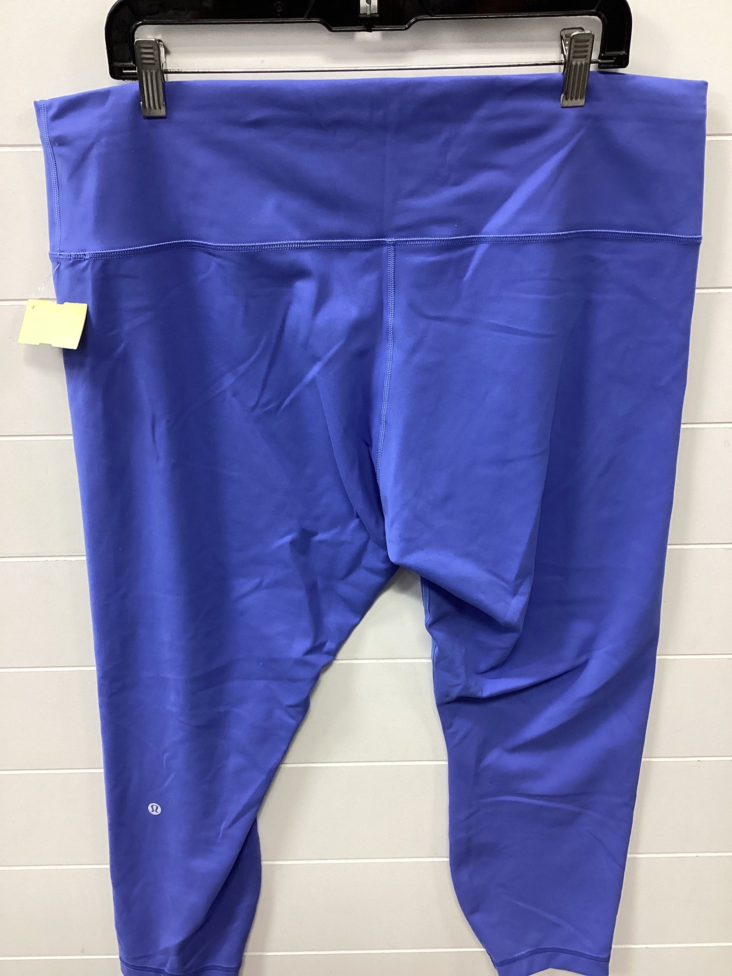 Athletic Leggings Capris By Lululemon In Purple, Size:20