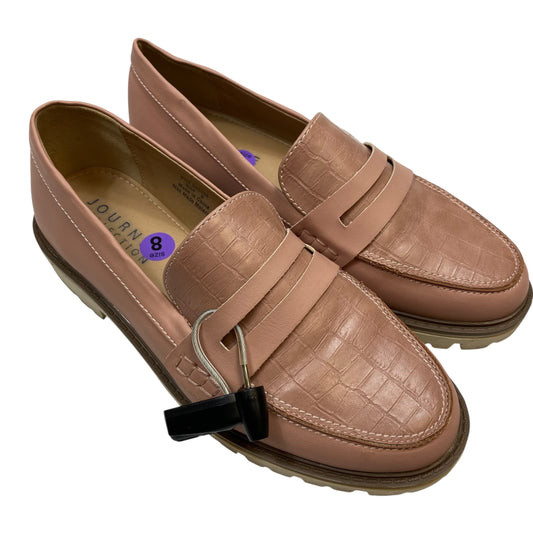 Shoes Flats By Journee In Pink, Size:8