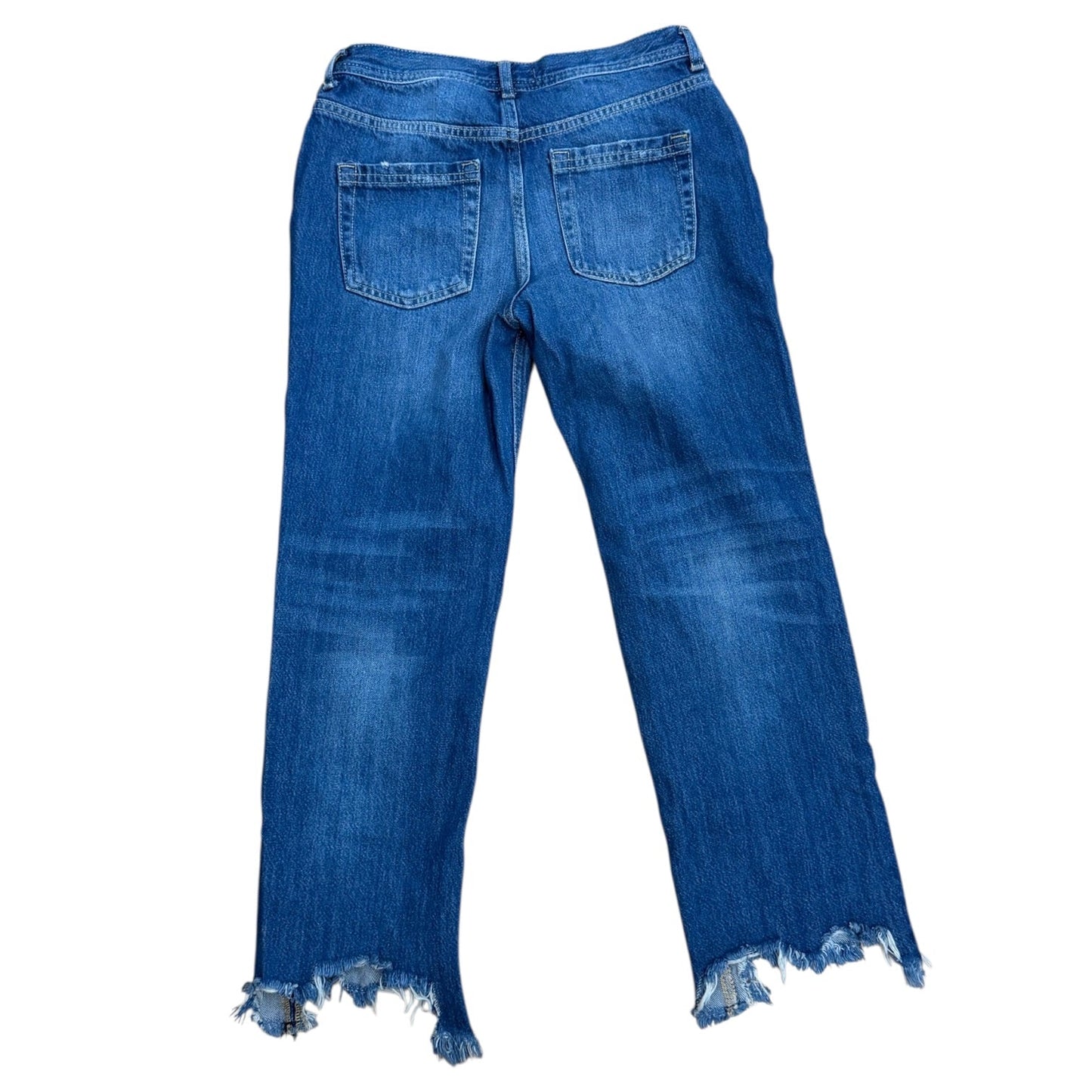Jeans Straight By We The Free In Blue Denim, Size:2