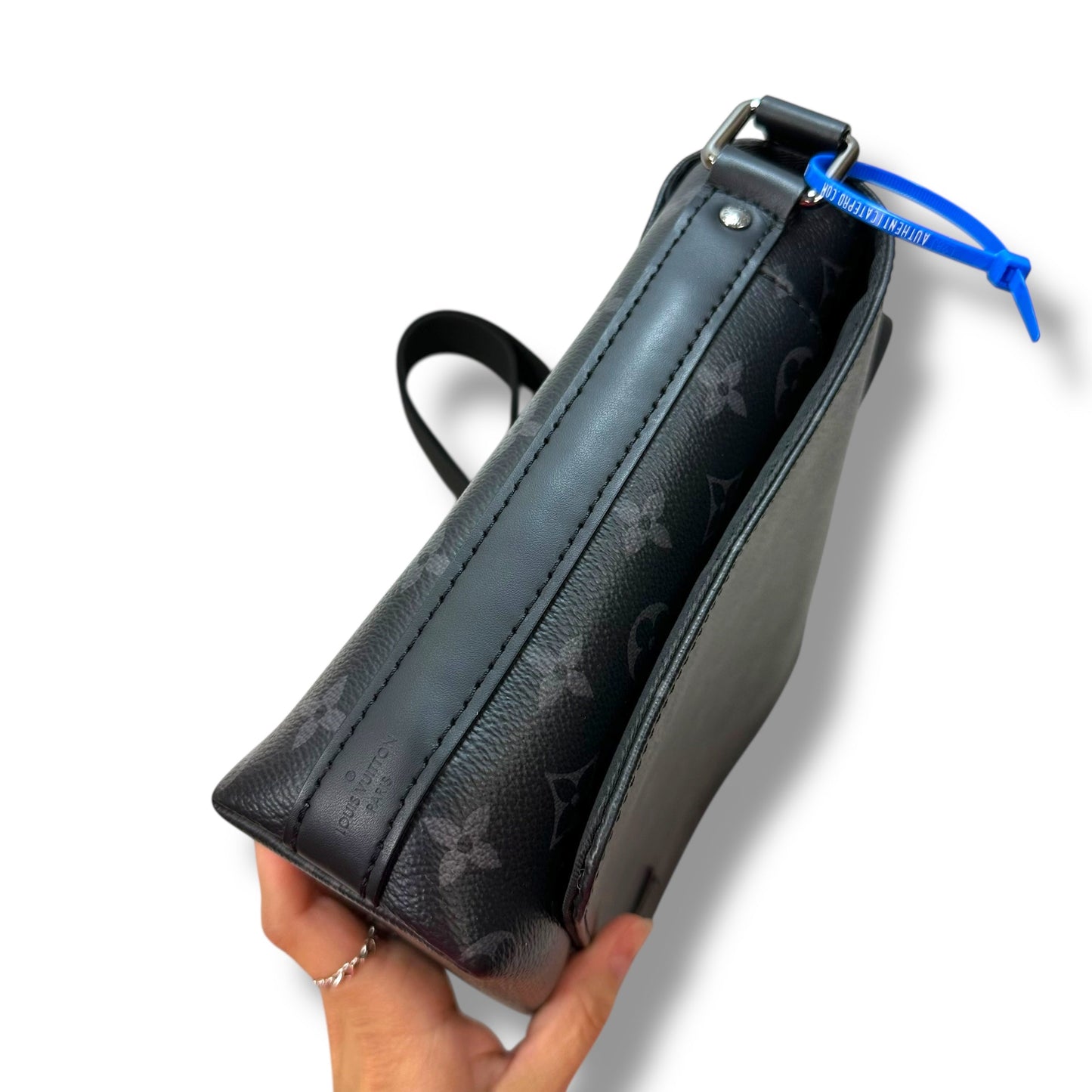 District PM Monogram Eclipse Crossbody Luxury Designer By Louis Vuitton, Size: Medium