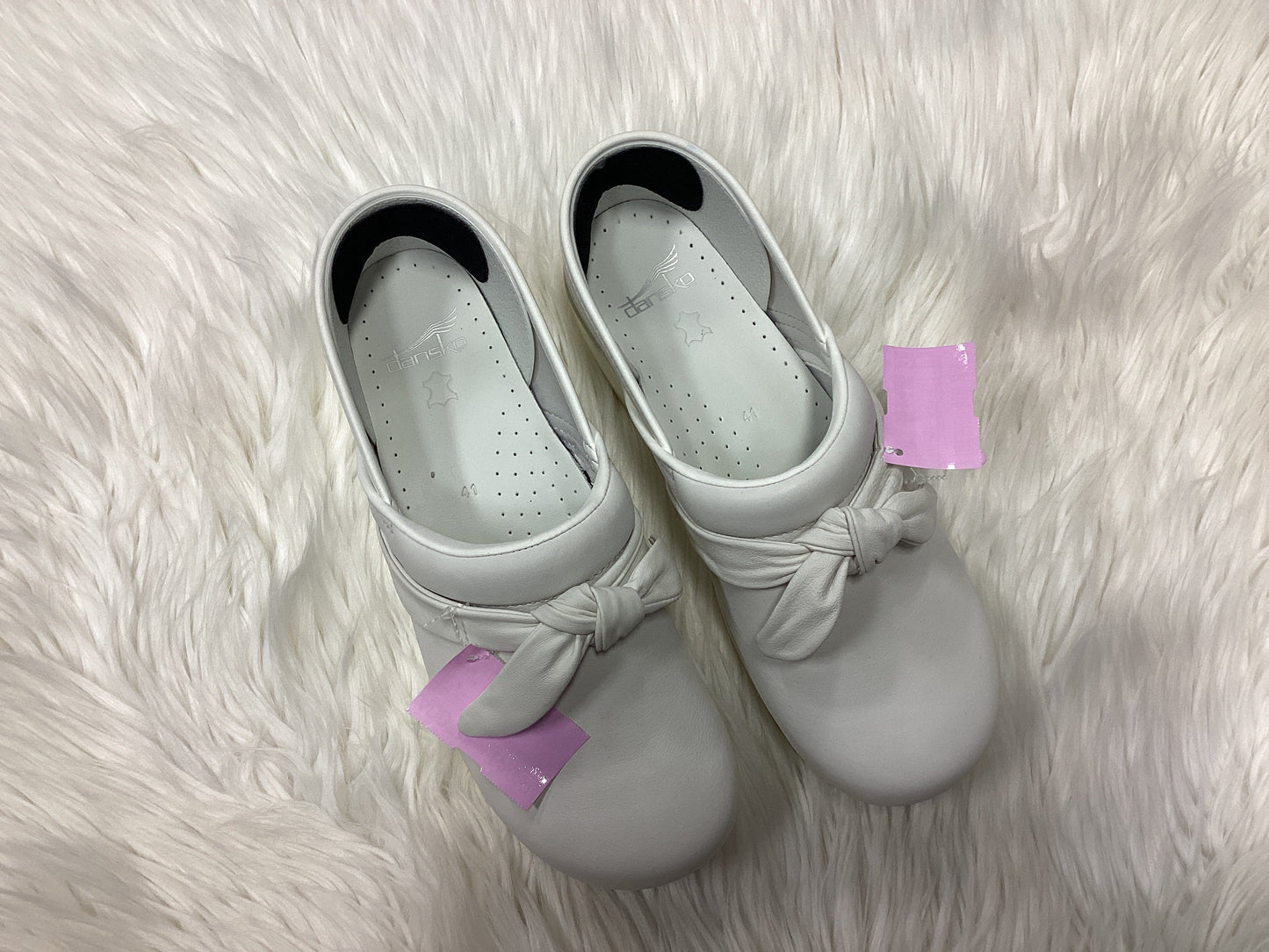 Shoes Heels Block By Dansko In White, Size:10