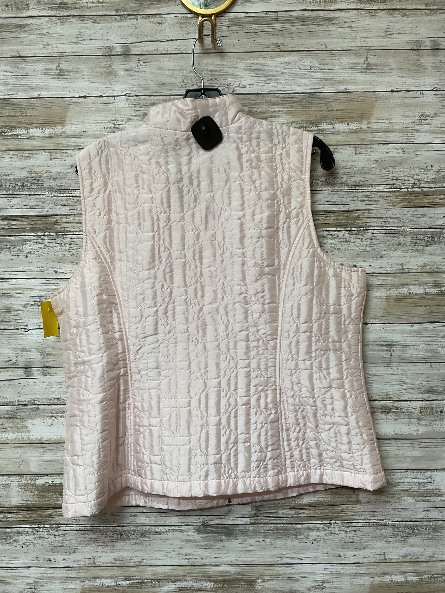Vest Puffer & Quilted By Chicos In Pink, Size:L