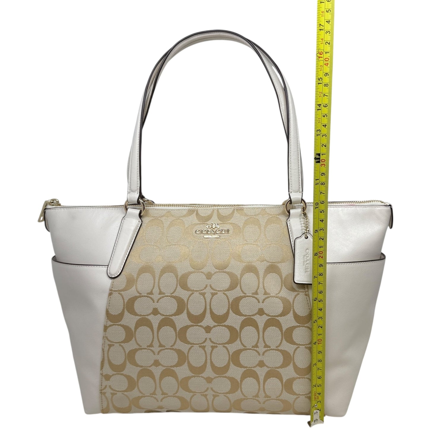 Signature Ava II Tote Designer By Coach, Size: Medium