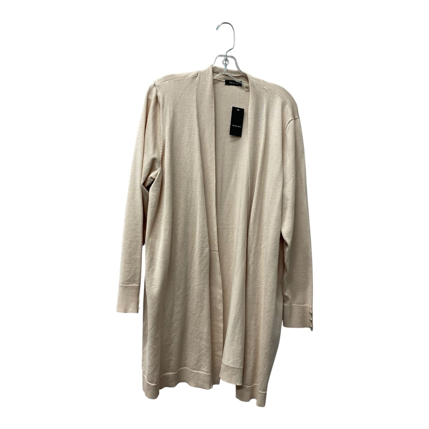 Cardigan By Verve Ami In Pink, Size:1X