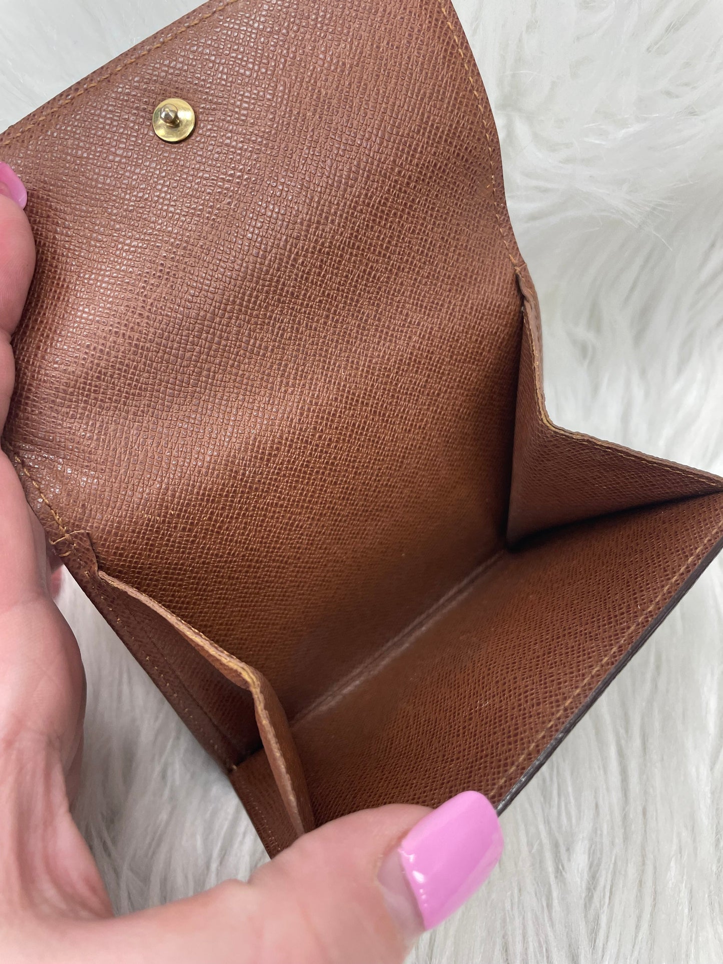 WALLET LUXURY DESIGNER by LOUIS VUITTON In BROWN, Size: MEDIUM