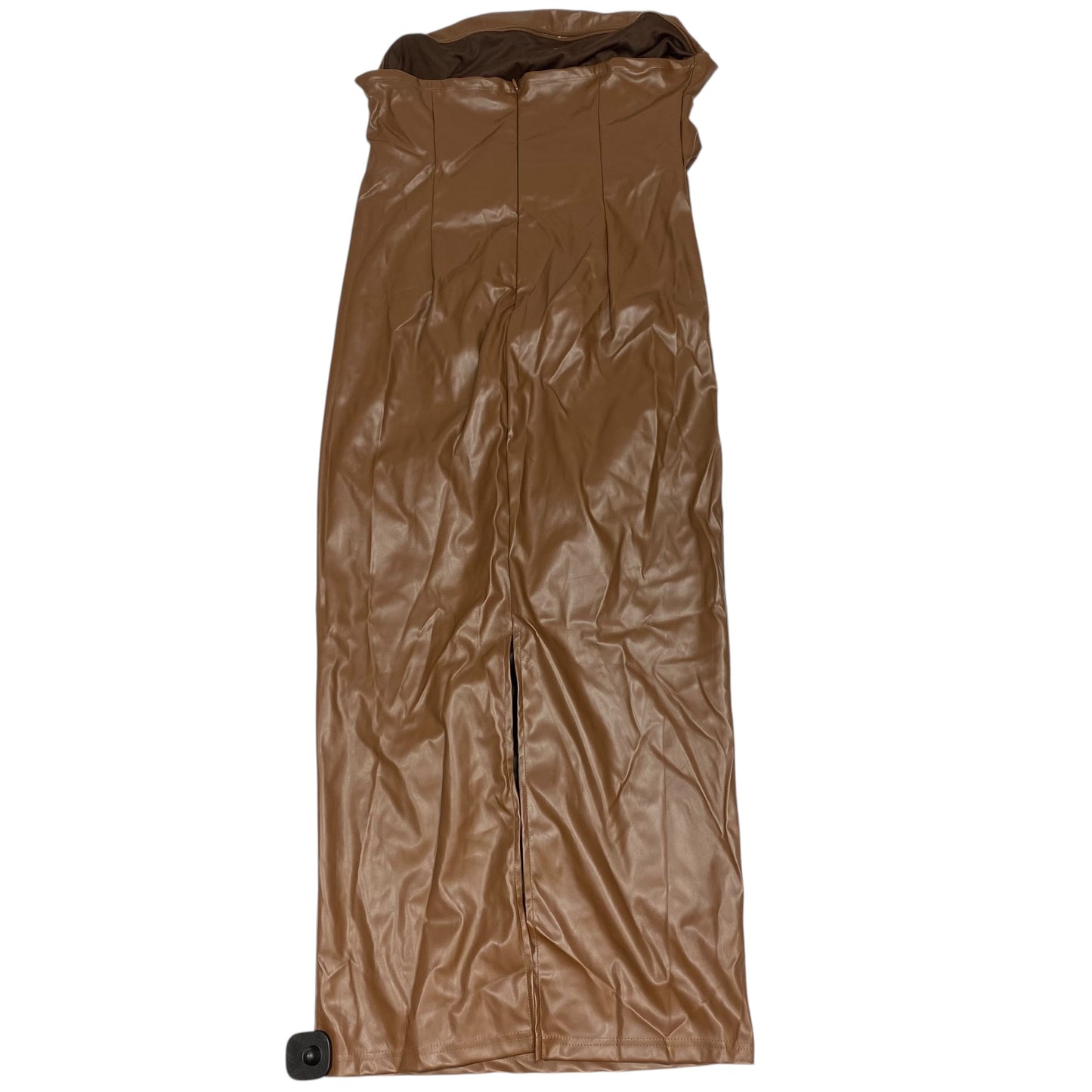 Dress Casual Maxi By Shein In Brown, Size:1X