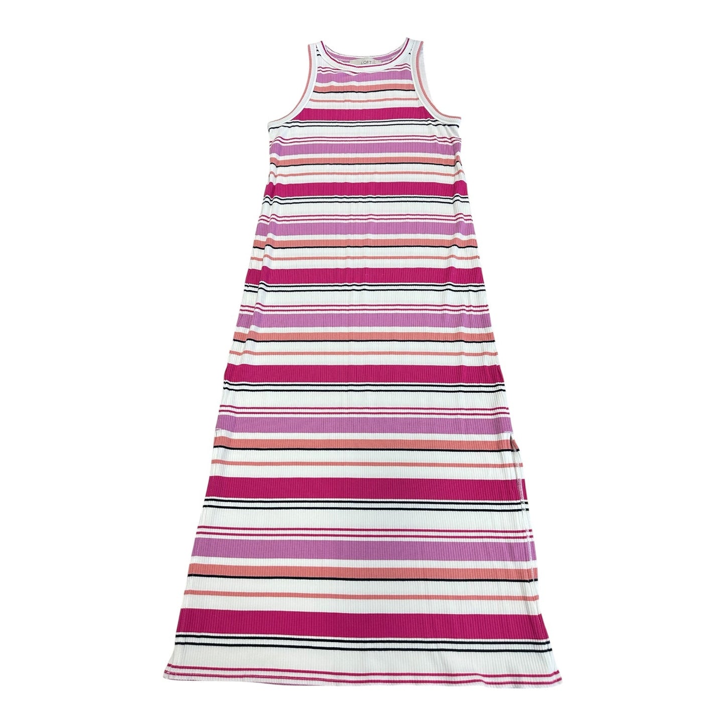 Dress Casual Maxi By Loft In Striped Pattern, Size:Xs