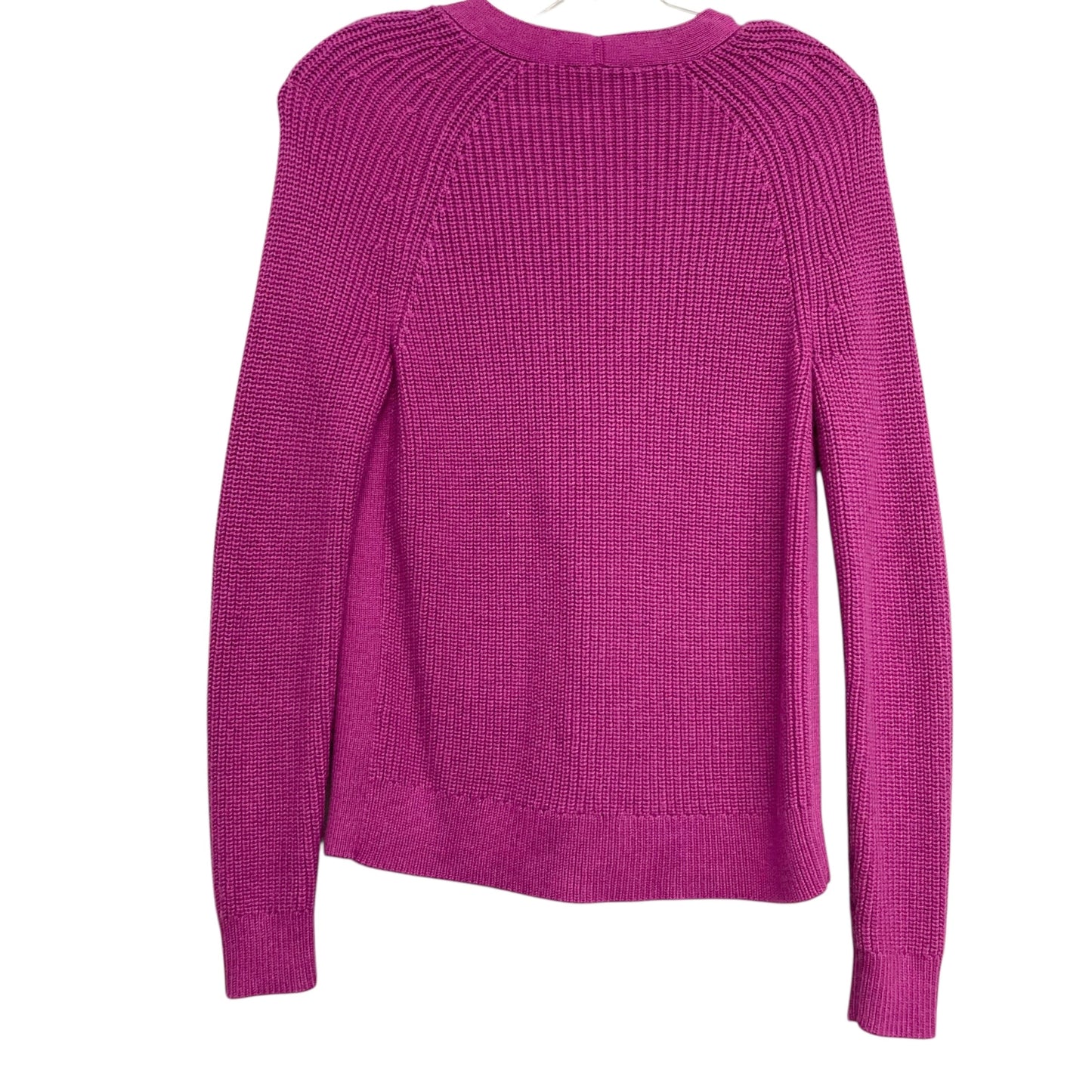 Sweater Cardigan By Talbots In Purple, Size:Sp